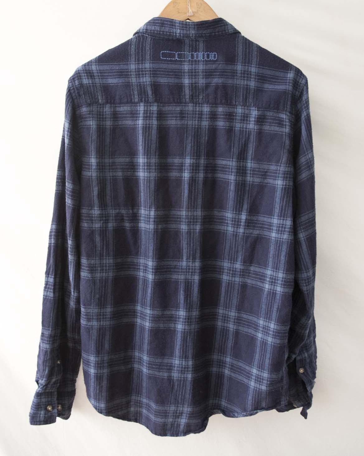 Triple 5 Soul Triple Five Soul Shirt Size S Flannel Blue Size US S / EU 44-46 / 1 - 2 Thumbnail