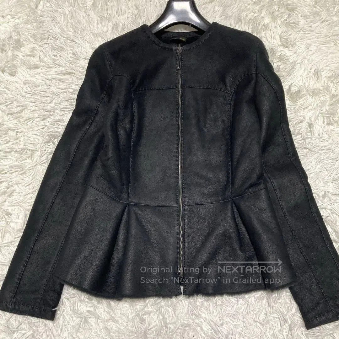 Fendi FENDI Sheepskin Leather Jacket. Size US XS / EU 42 / 0 - 1 Thumbnail