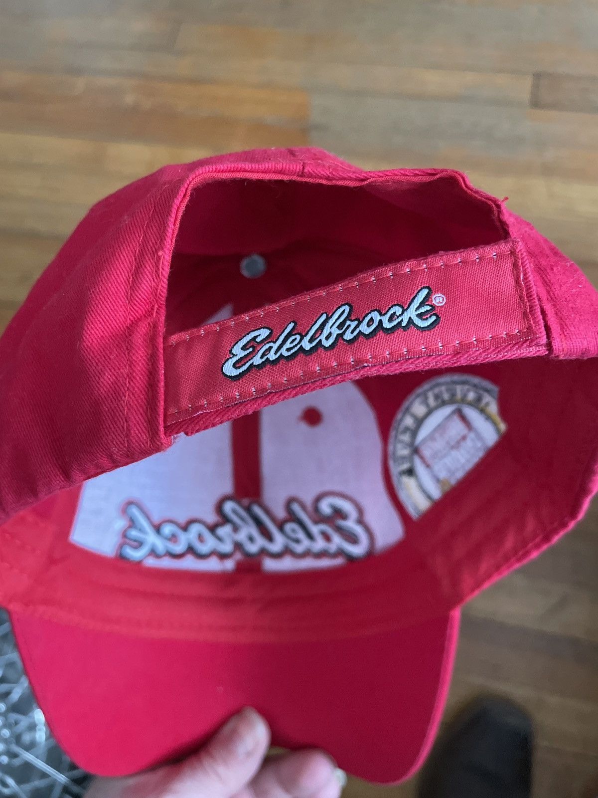 NASCAR Edelbrock Hat 2012 Event Level Sponsor Hot Rod Power Tour 🏁 Size ONE SIZE - 8 Thumbnail