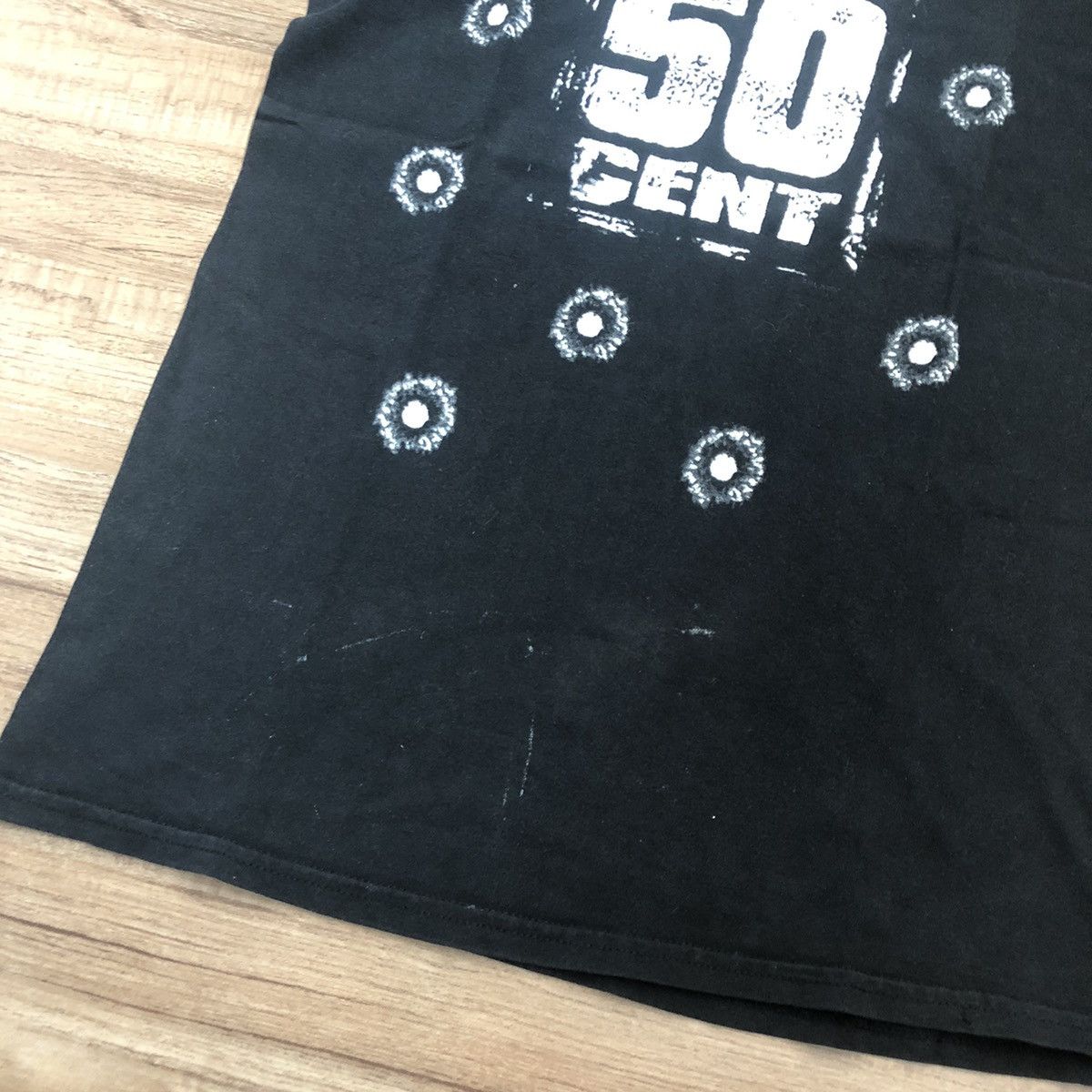 Band Tees × Rap Tees × Vintage Vintage 50 Cent 9 Bullet Holes T Shirt Gangsta Rap Hip Hop Size US M / EU 48-50 / 2 - 3 Thumbnail