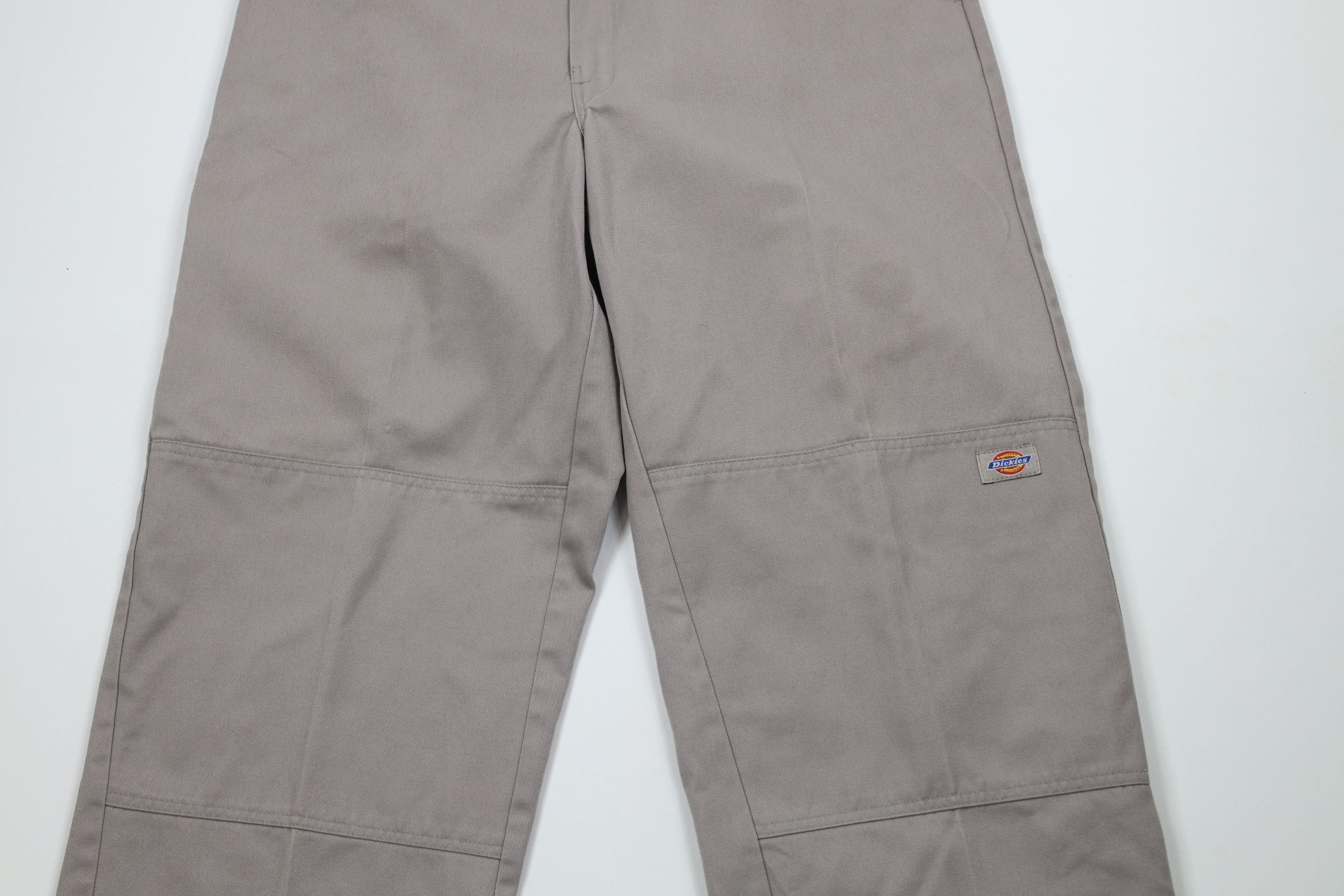 Dickies × Vintage Vintage Dickies Fit Double Knee Wide Leg Work Pants Gray Size US 36 / EU 52 - 3 Thumbnail