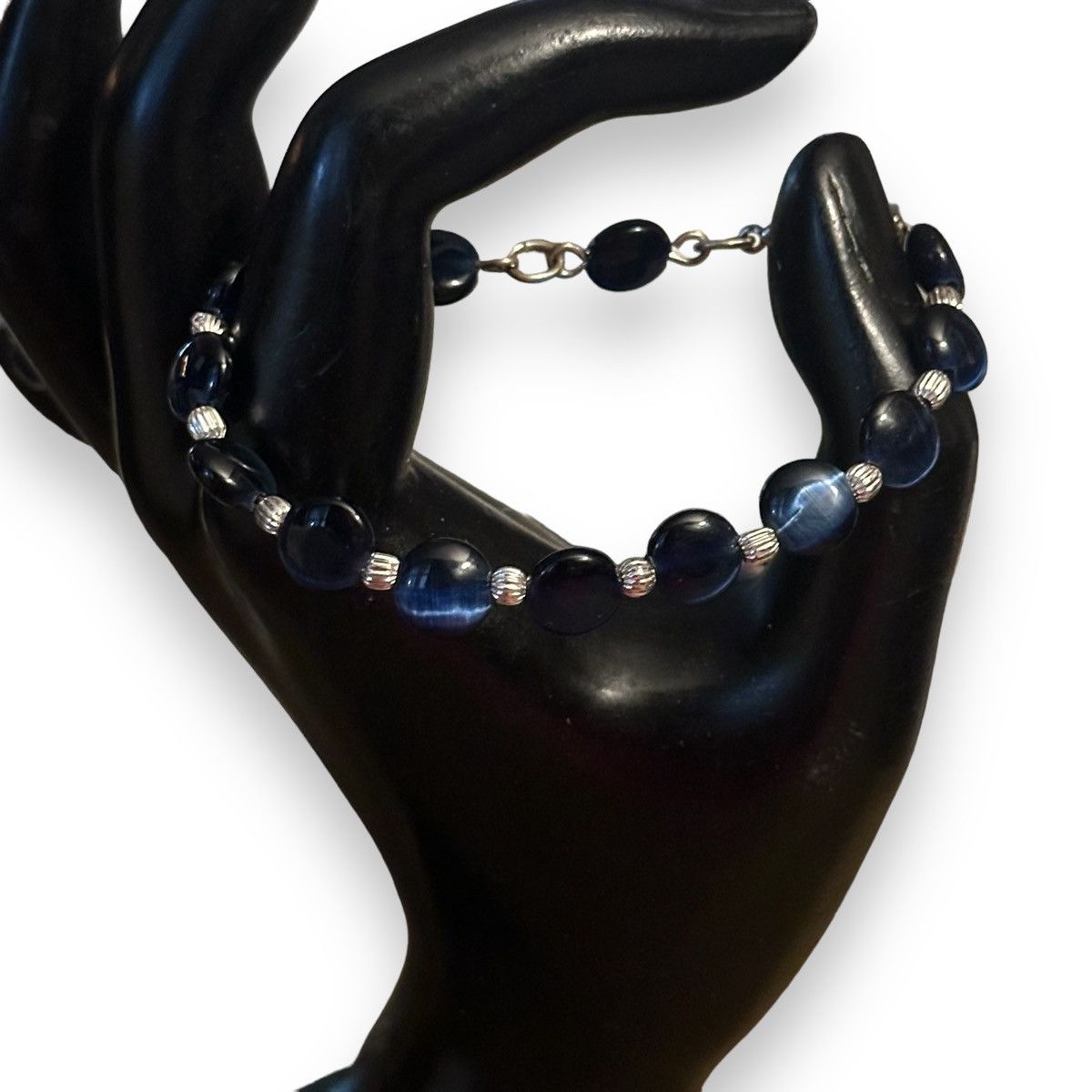 Other Blue tigers eye bead bracelet Size ONE SIZE - 3 Thumbnail