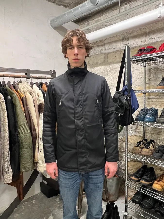 Prada AW2006 Prada Black Padded Linea Rossa Jacket Size US M / EU 48-50 / 2 - 6 Thumbnail