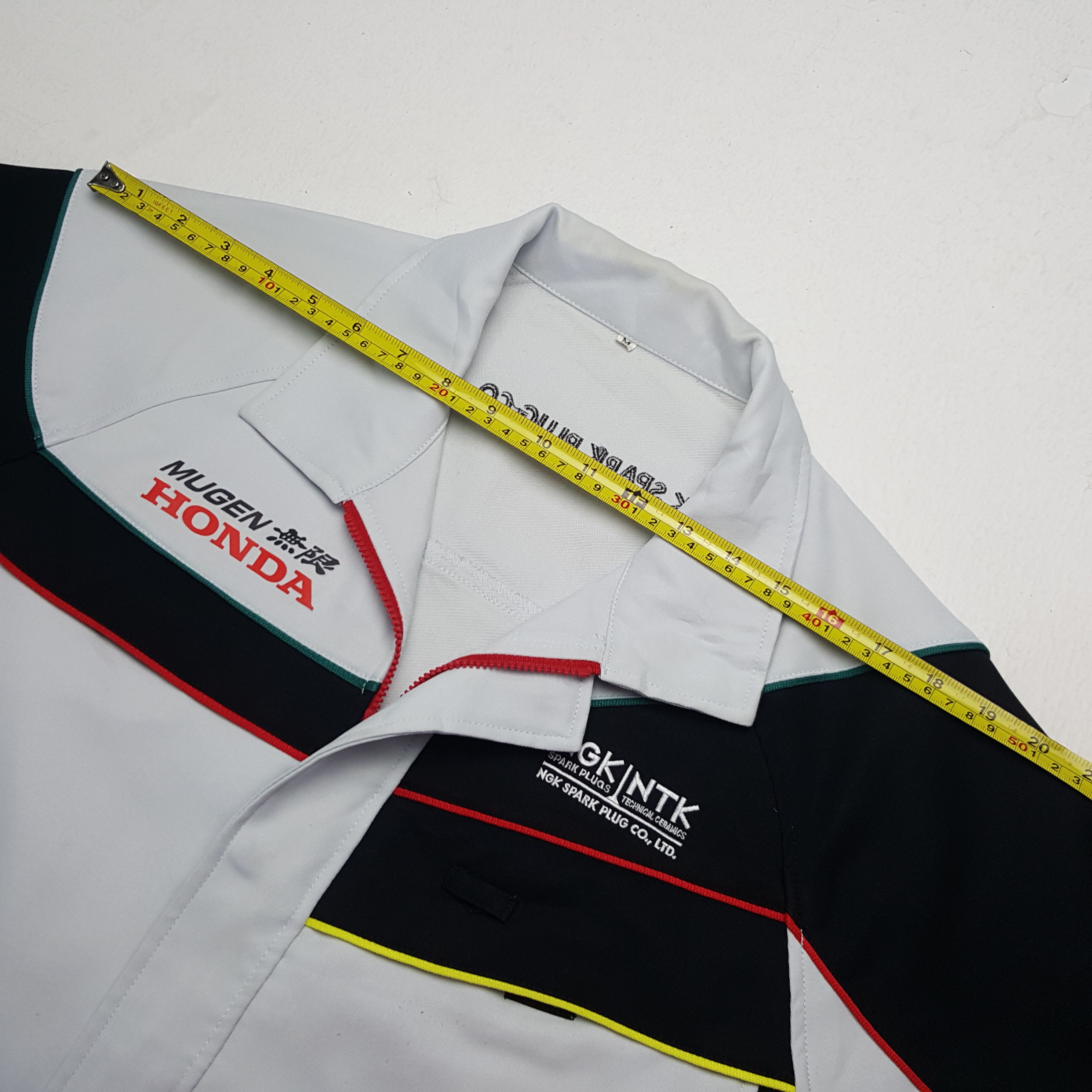 Honda × Vintage Vintage Mugen Honda NGK Spark Plug Racing Custom Jacket Size US M / EU 48-50 / 2 - 6 Thumbnail