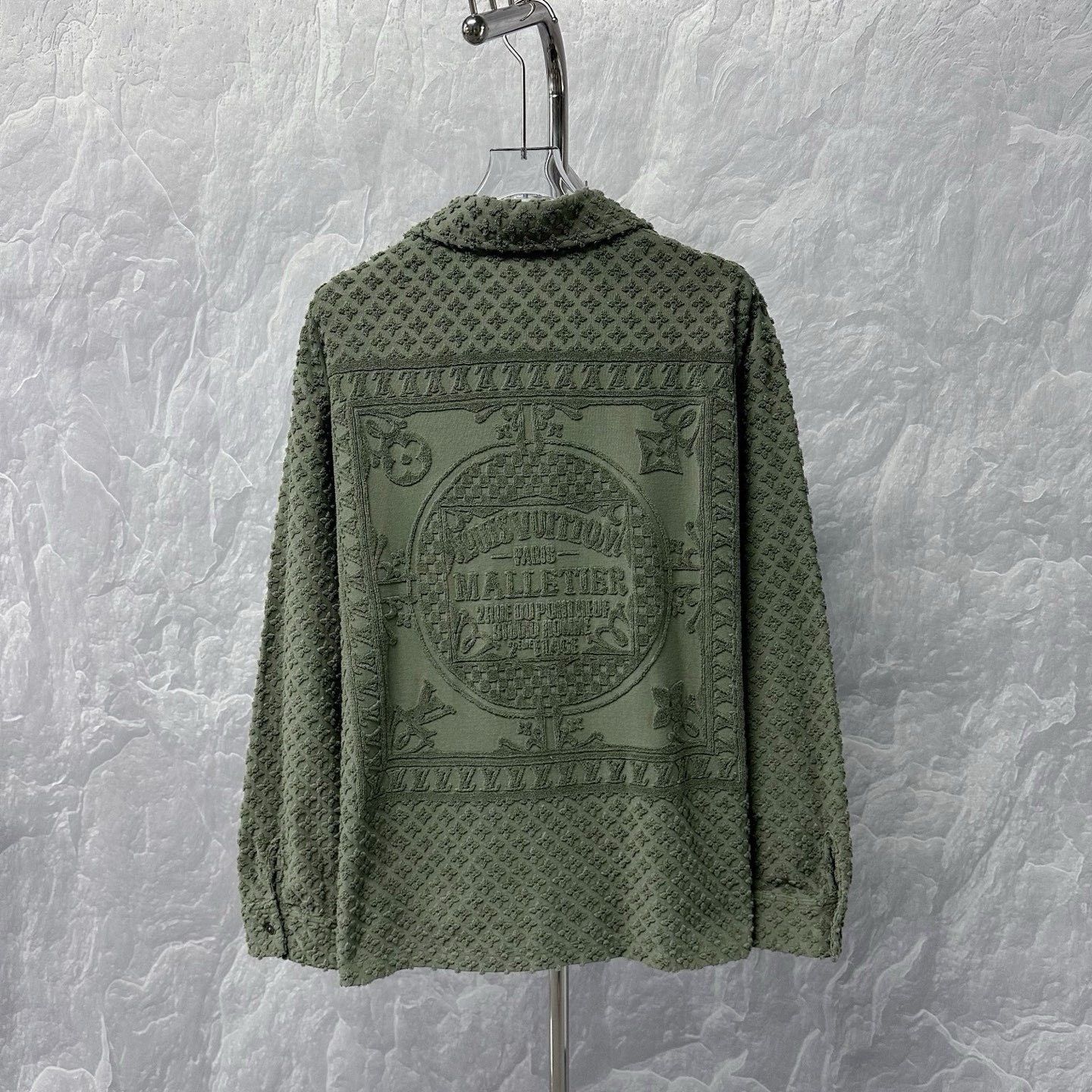 Louis Vuitton Louis Vuitton FW25 Monogram Towel Shirt Coat Size US L / EU 52-54 / 3 - 4 Thumbnail