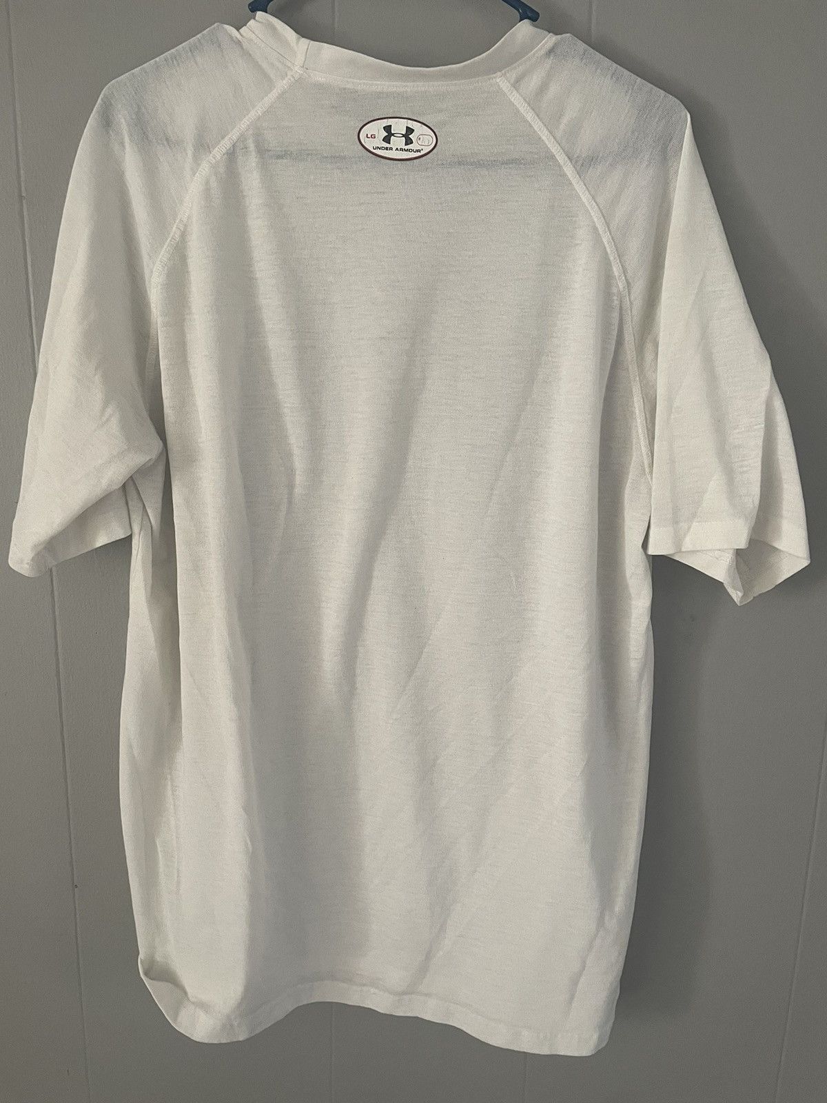Under Armour White UA Shirt Size US L / EU 52-54 / 3 - 4 Thumbnail