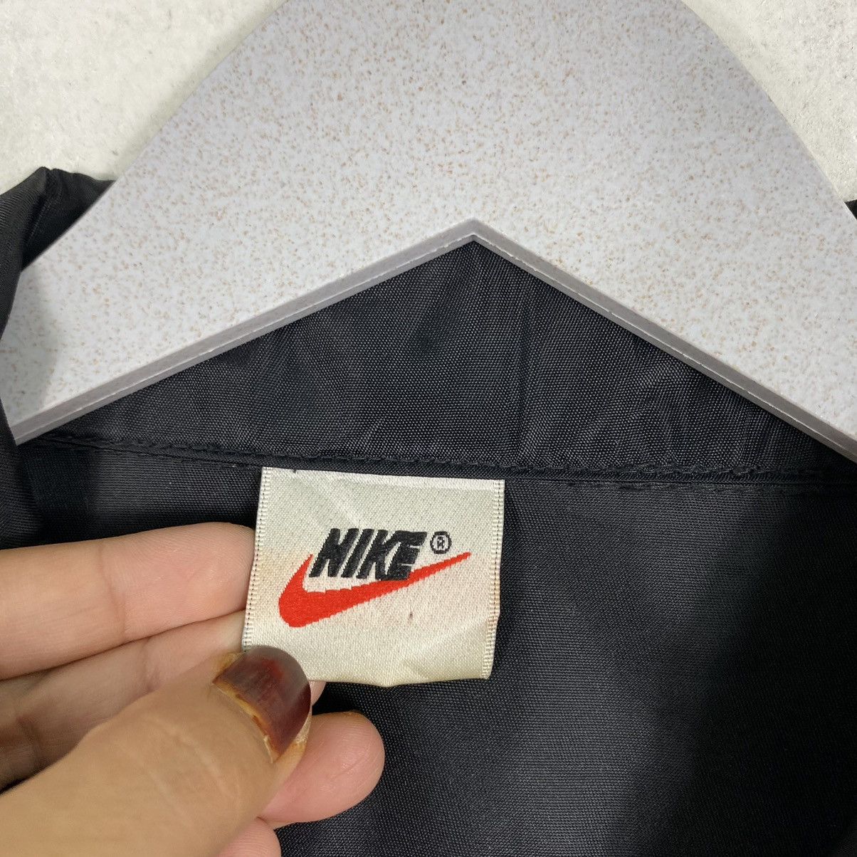 Nike × Vintage 💥90s NIKE COACH NYLON WINDBREAKER JACKET Size US XL / EU 56 / 4 - 11 Thumbnail
