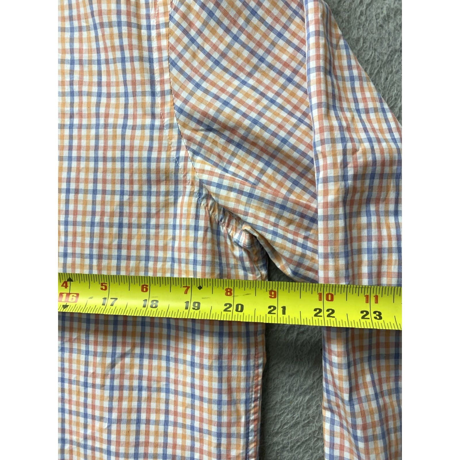 Banana Republic Banana Republic Button Shirt Men’s M Pink Blue Plaid Untucked Button-Down Collar Casual Size US M / EU 48-50 / 2 - 7 Thumbnail