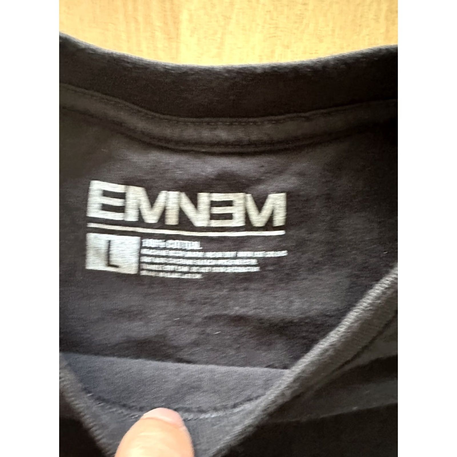 Vintage VINTAGE Eminem Mom’s Spaghetti POP UP SHOP EXCLUSIVE T-Shirt Men L Black Crew Neck Short Sleeve 2020s Mens Size US L / EU 52-54 / 3 - 3 Thumbnail
