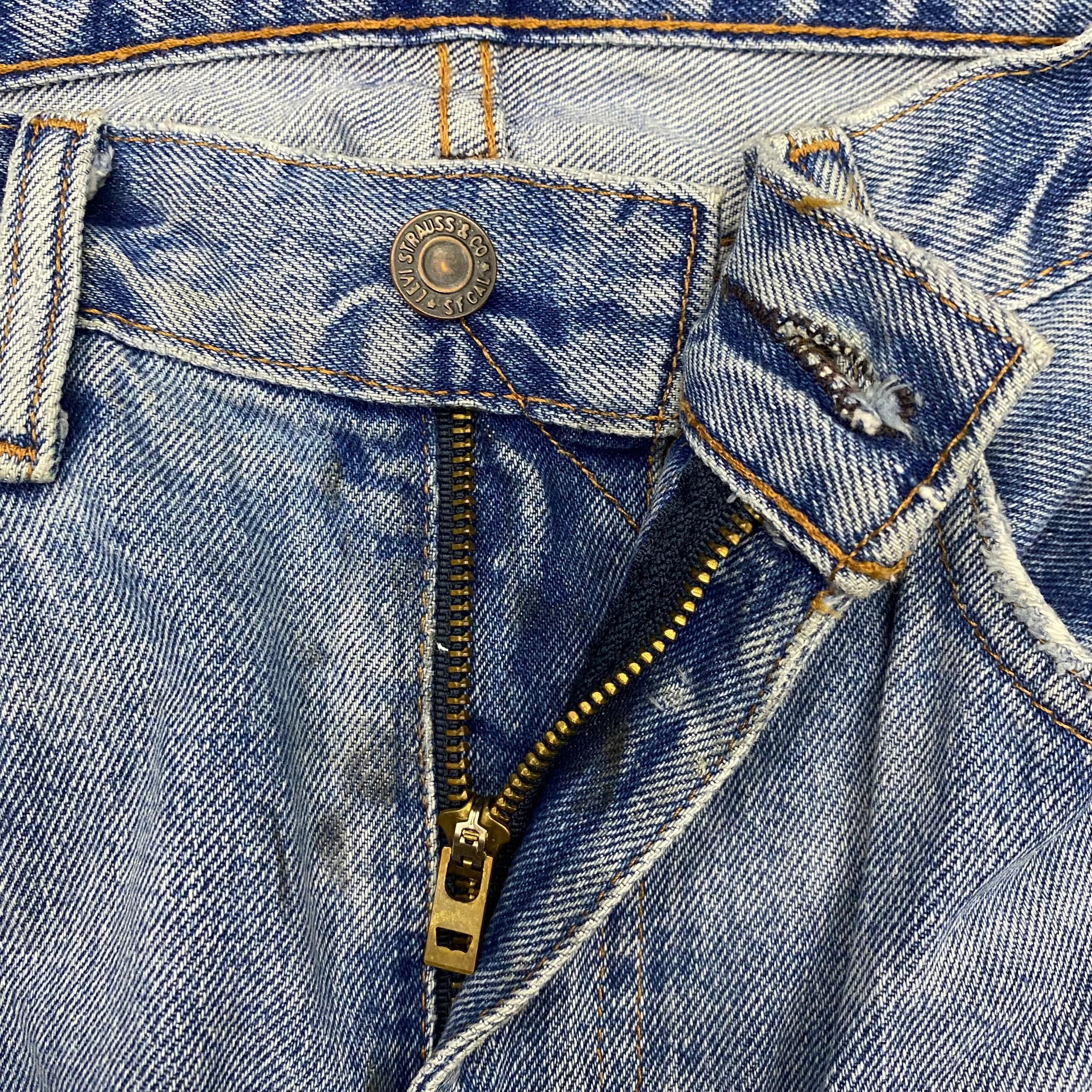 Levi's 💥Best Offer💥Vintage Levis 505 Distressed Denim Size US 36 / EU 52 - 12 Thumbnail