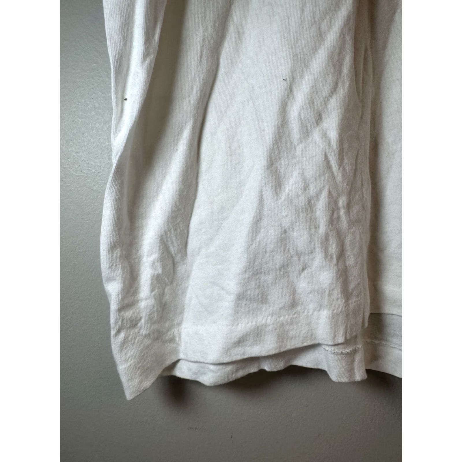 Anvil Sea World Manatees Vintage Solid 90s Crew Neck Shirt Mens 2XL White Size US XXL / EU 58 / 5 - 4 Thumbnail