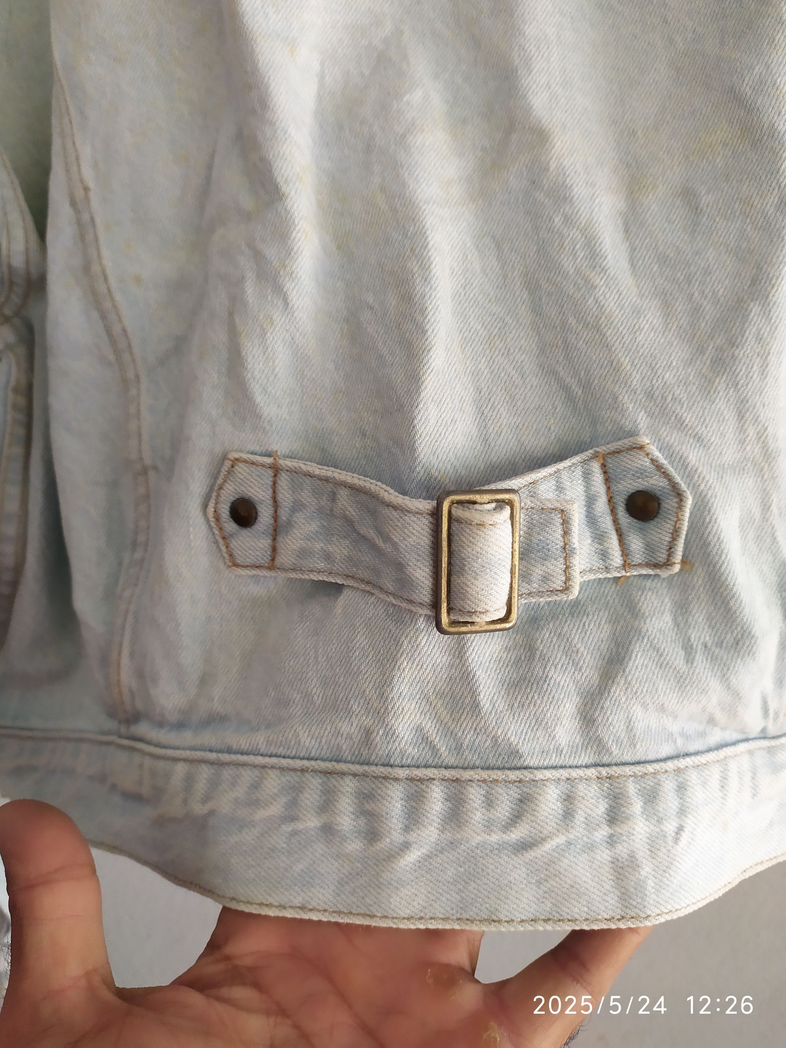 Big John × Vintage Vtg BIG JOHN SPIRIT Denim Jacket Size US L / EU 52-54 / 3 - 8 Thumbnail