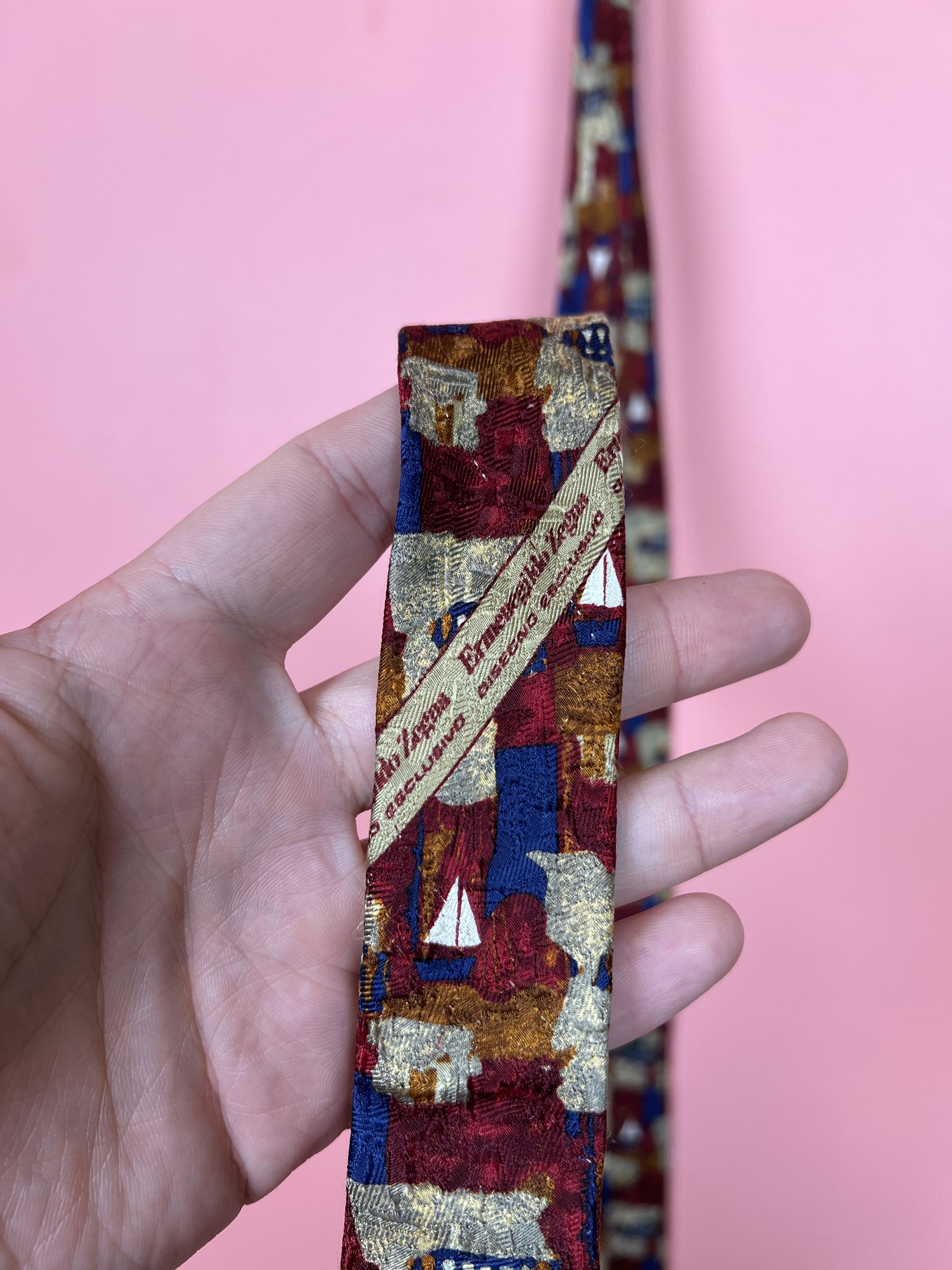 Ermenegildo Zegna Ermenegildo Zegna silk tie vintage rare luxury classic Size ONE SIZE - 3 Thumbnail