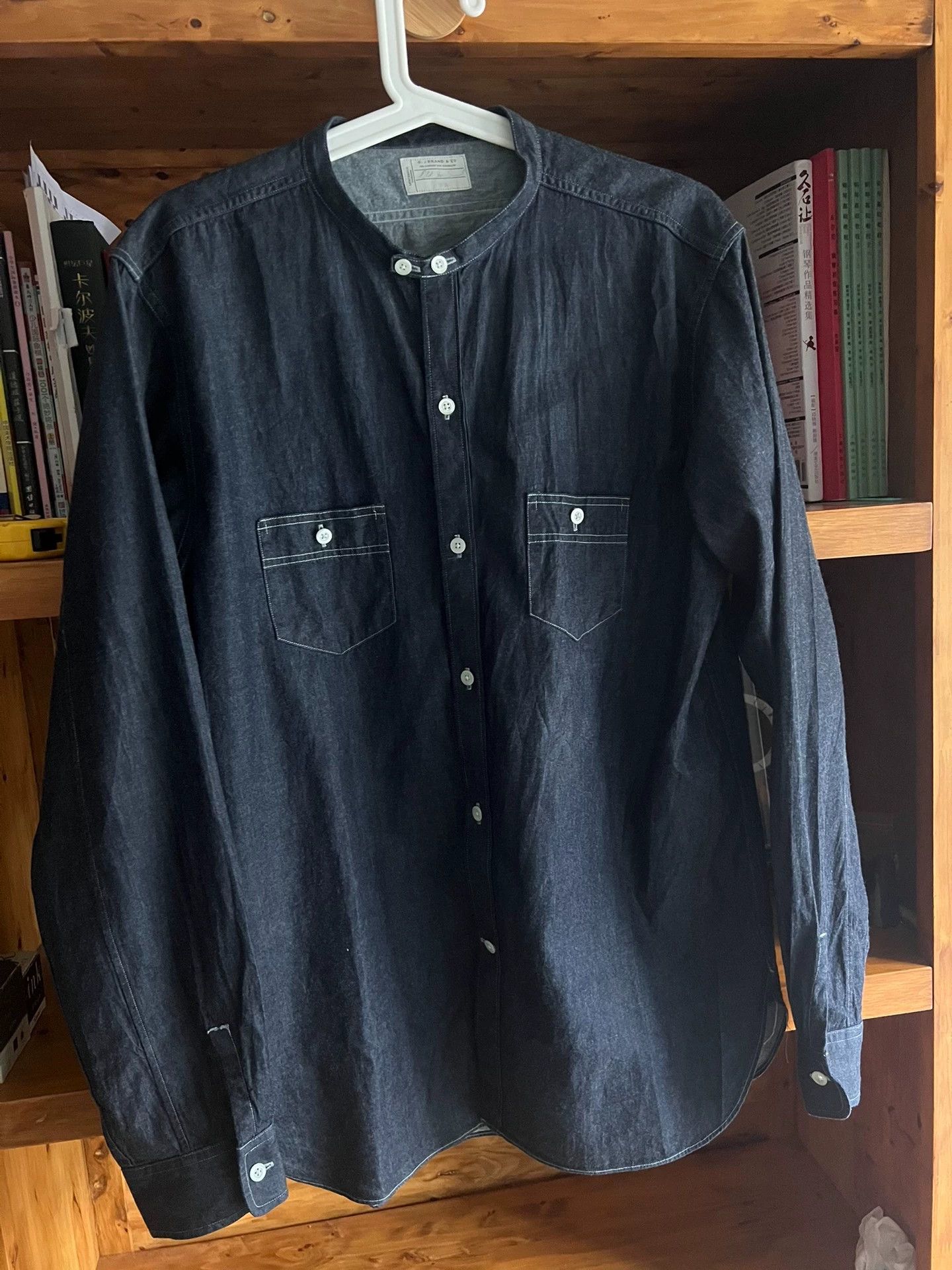 Old Joe OLD JOE Japanese Indigo Dyed Collar Work Shirt Size US S / EU 44-46 / 1 - 2 Thumbnail