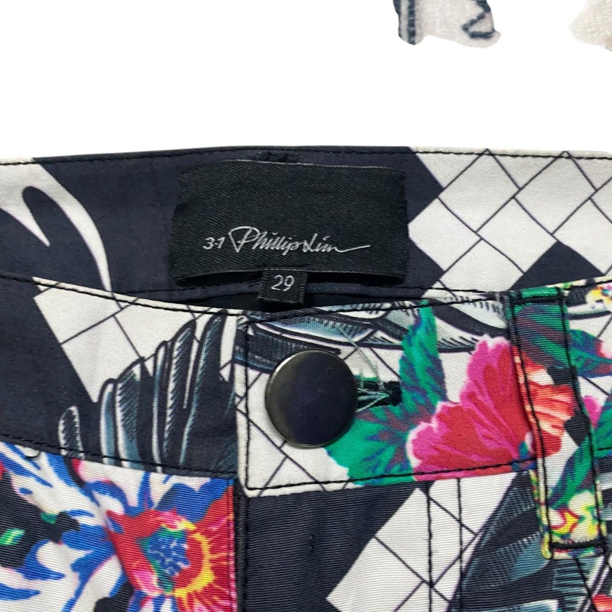3.1 Phillip Lim SS2014 Phillip Lim Floral Jeans Stretch Size US 30 / EU 46 - 8 Thumbnail
