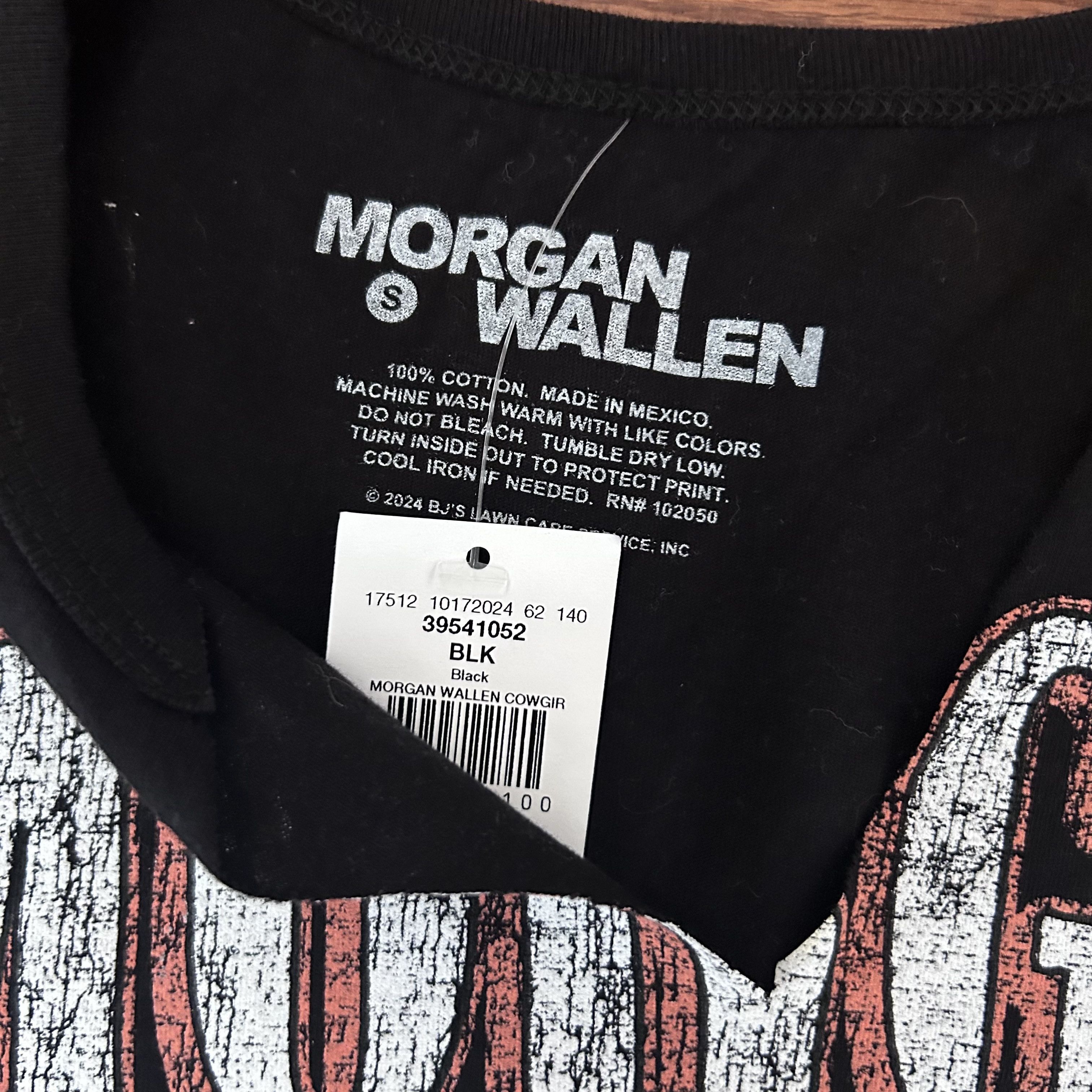 BKE Morgan Wallen Cropped Tee Cowgirl Size S / US 4 / IT 40 - 5 Thumbnail