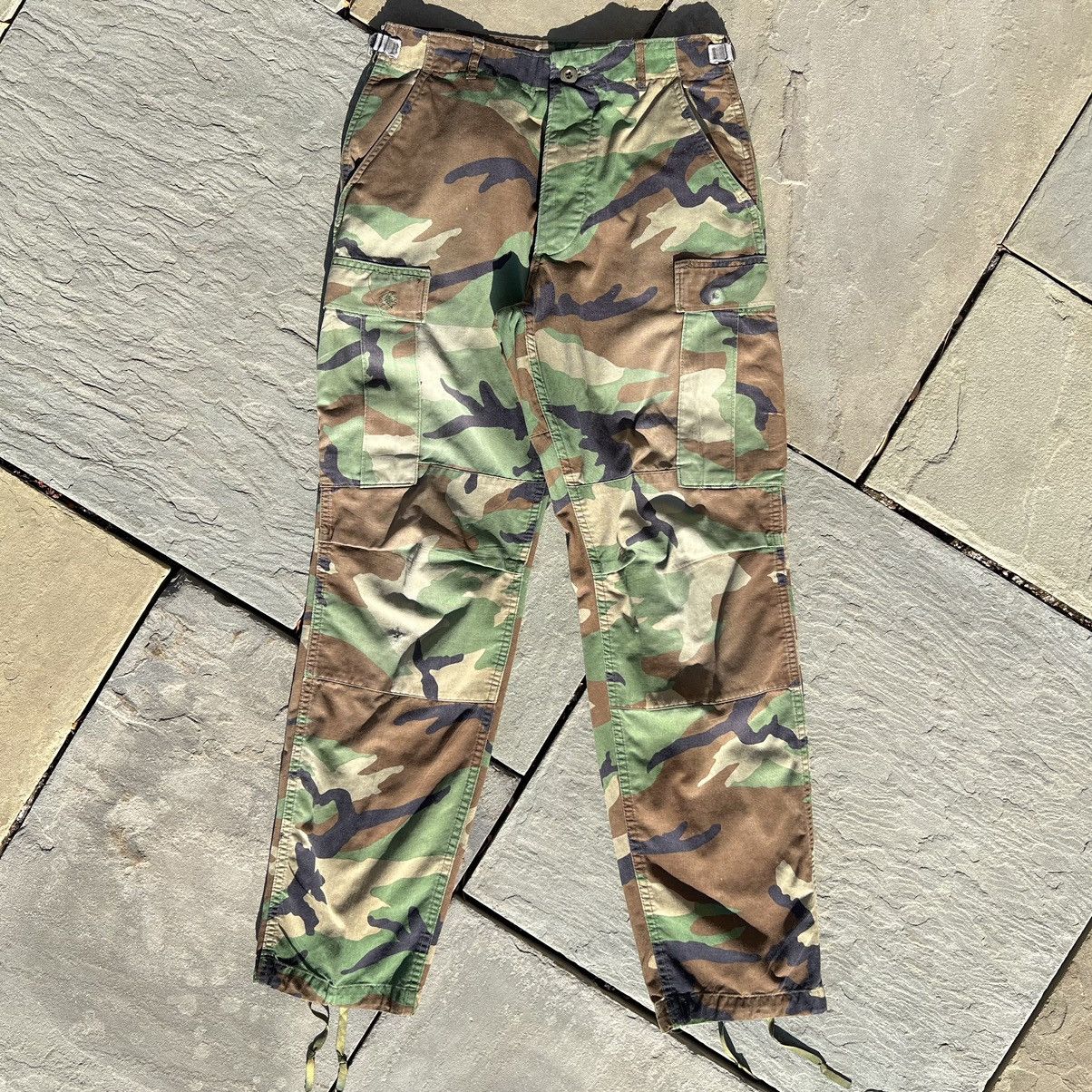 Other Distressed Camo Cargo Utility Pants Size US 28 / EU 44 - 1 Thumbnail