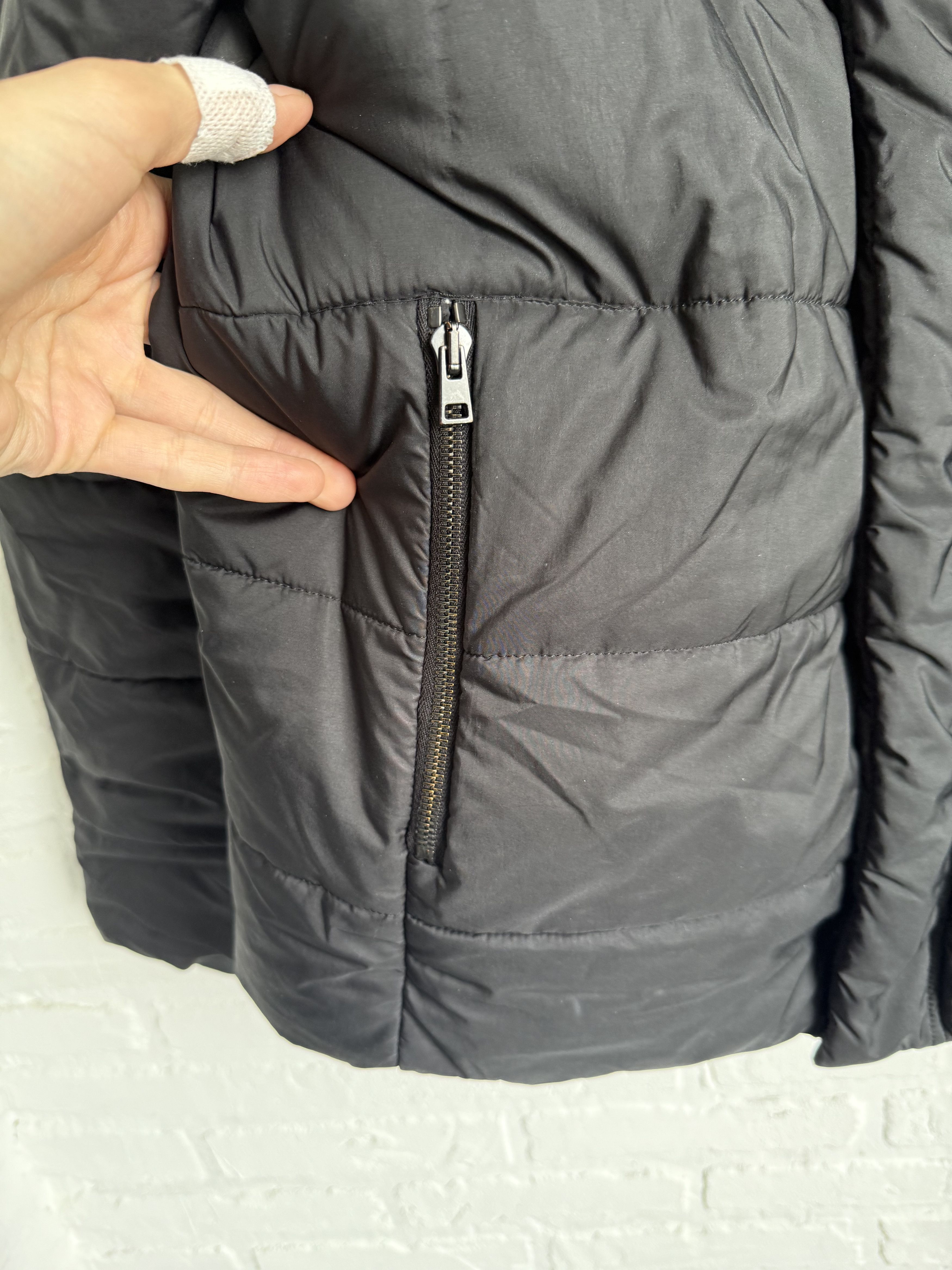 A.P.C. Vintage A.P.C black puffer quilted zip jacket Size US M / EU 48-50 / 2 - 8 Thumbnail