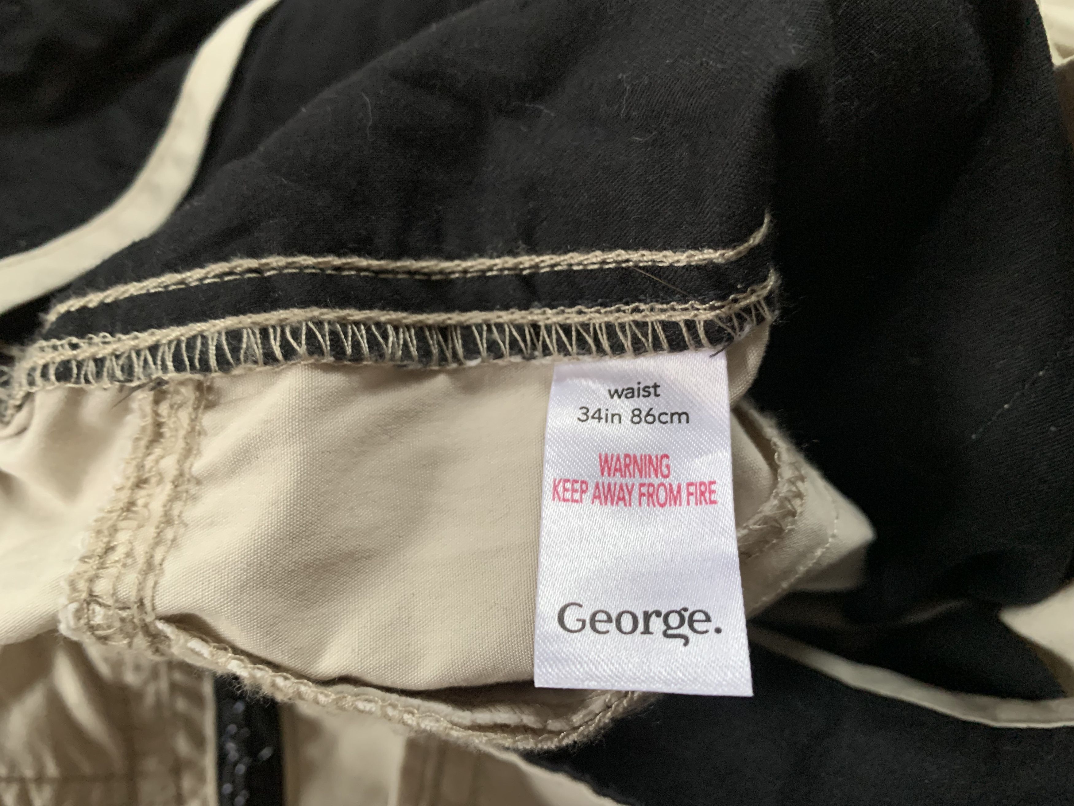 George George Light Cargo Shorts Size US 34 / EU 50 - 7 Thumbnail