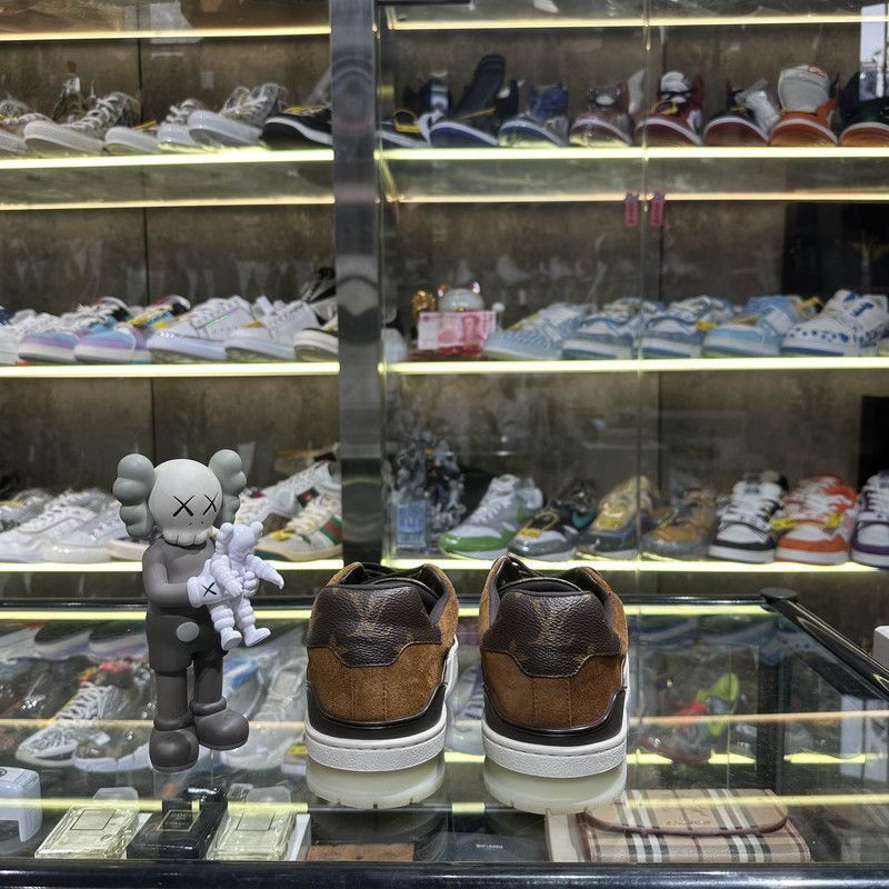 Louis Vuitton Louis Vuitton Brown Trainer Lifestyle Sneakers -2508 Size US 8 / EU 41 - 3 Thumbnail