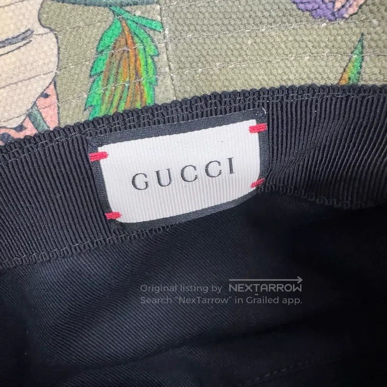 Gucci Gucci Size S Flower Fisherman's Hat Size ONE SIZE - 4 Thumbnail
