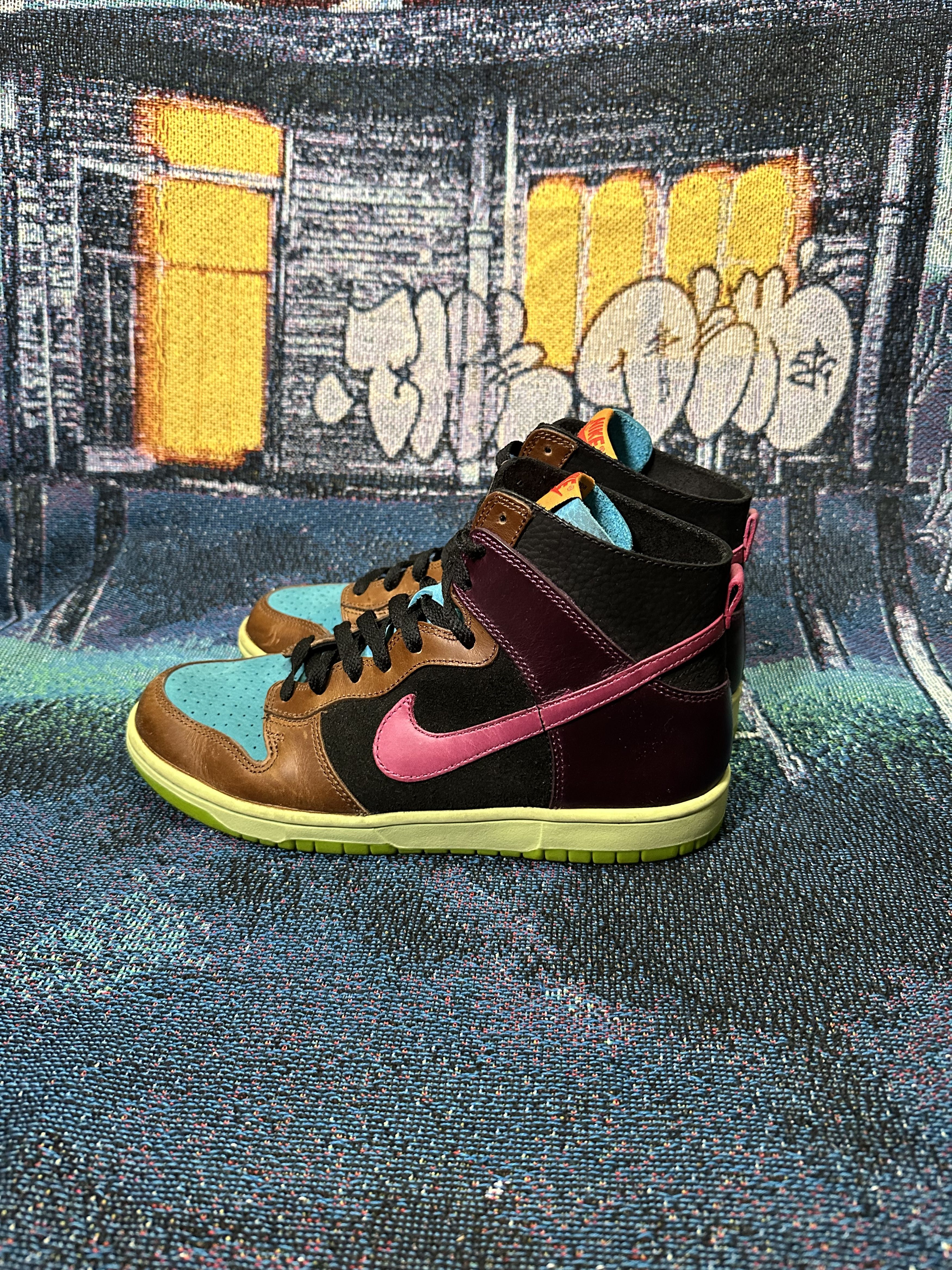 Nike × Undefeated 2005 Nike x Undefeated Dunk High NL "Clerks" UNDFTD Size US 8.5 / EU 41-42 - 3 Thumbnail