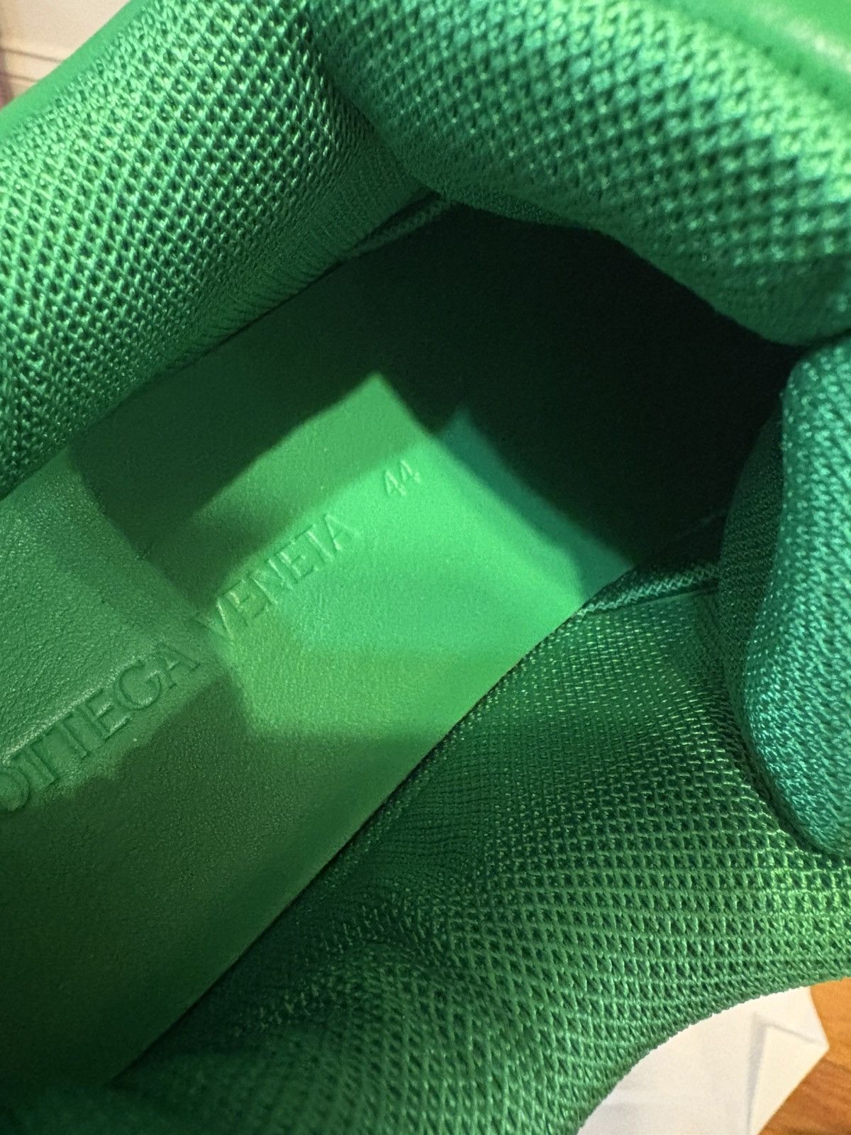 Bottega Veneta Bottega Green Pillow Sneaker Leather. Size US 10.5 / EU 43-44 - 12 Thumbnail