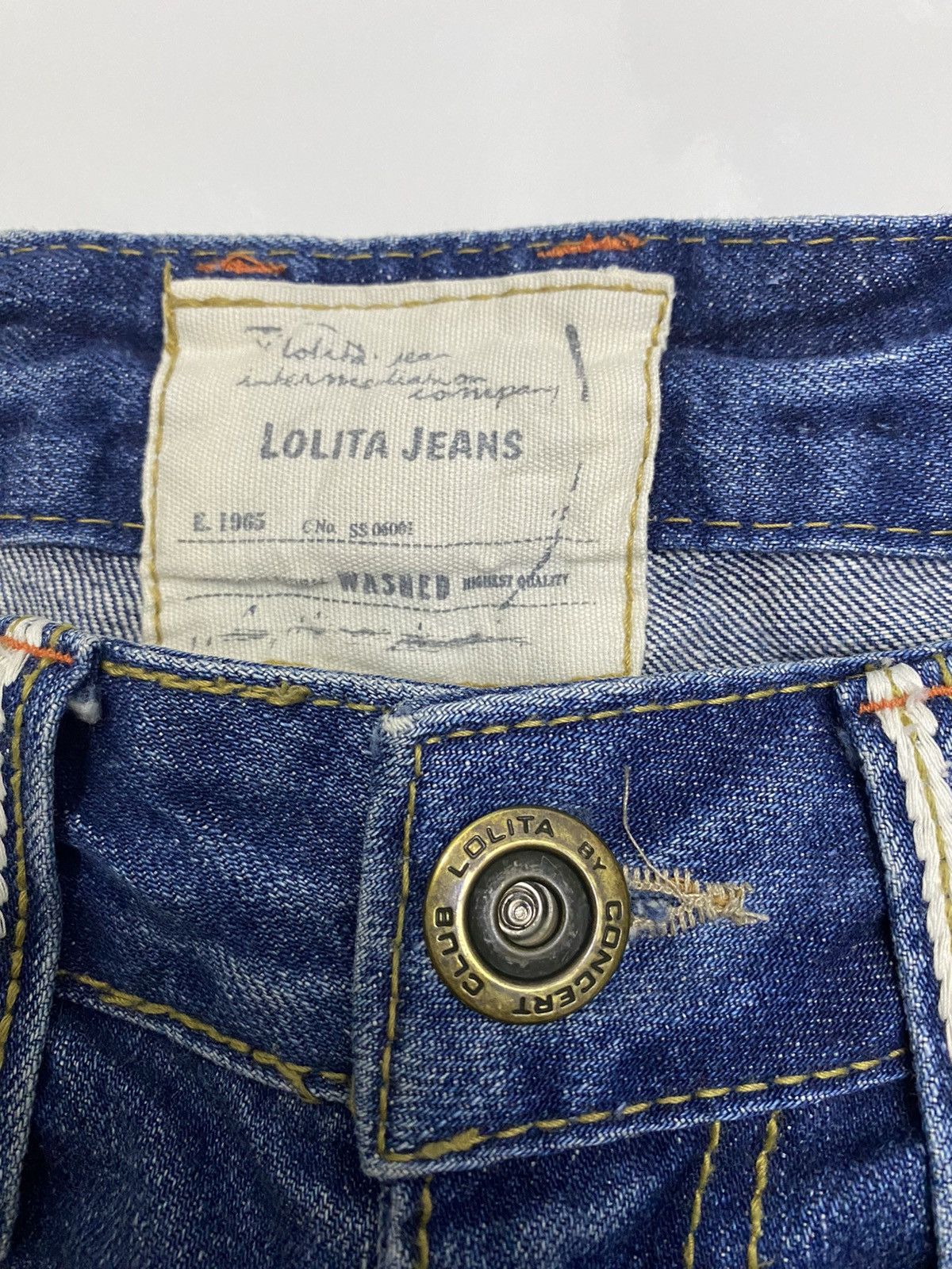 Hysteric Glamour FLARED🔥LOLITA JEANS PUNK DISTRESSED FLARE DENIM JEANS Size US 30 / EU 46 - 7 Thumbnail