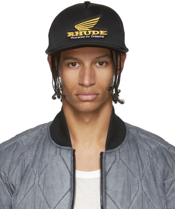 Rhude 🔥 RHUDE Rhonda Trucker Hat Size ONE SIZE - 10 Thumbnail