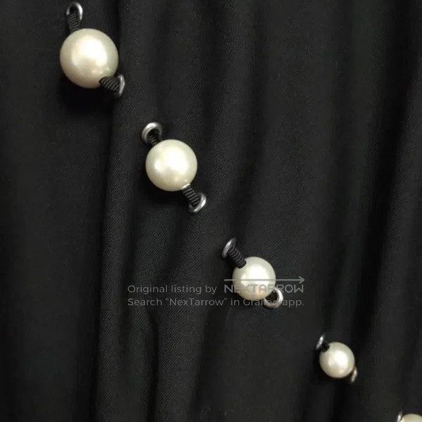 Comme des Garcons Comme des Garcons size S Black pearl decorated dress Size S / US 4 / IT 40 - 8 Thumbnail