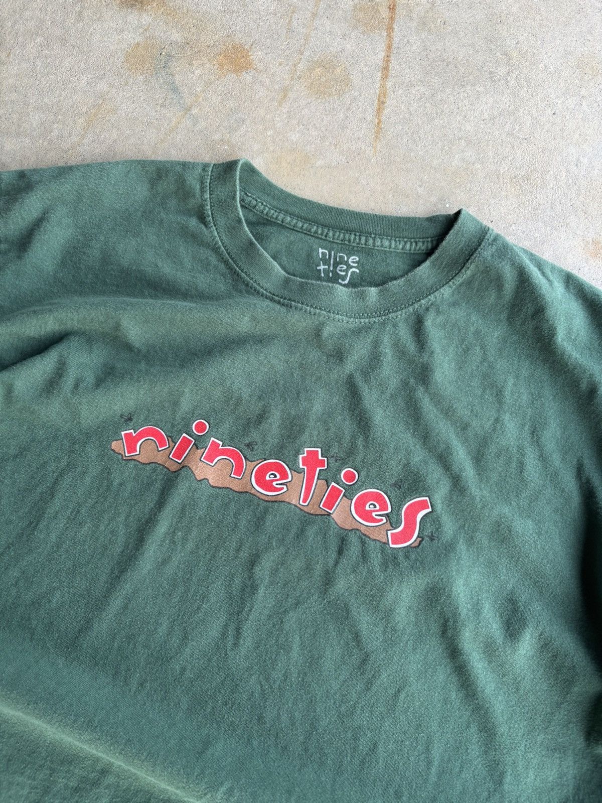 Band Tees × Vintage Crazy Nineties Brand Green Day Dookie Inspired Faded Tee Size US L / EU 52-54 / 3 - 3 Thumbnail