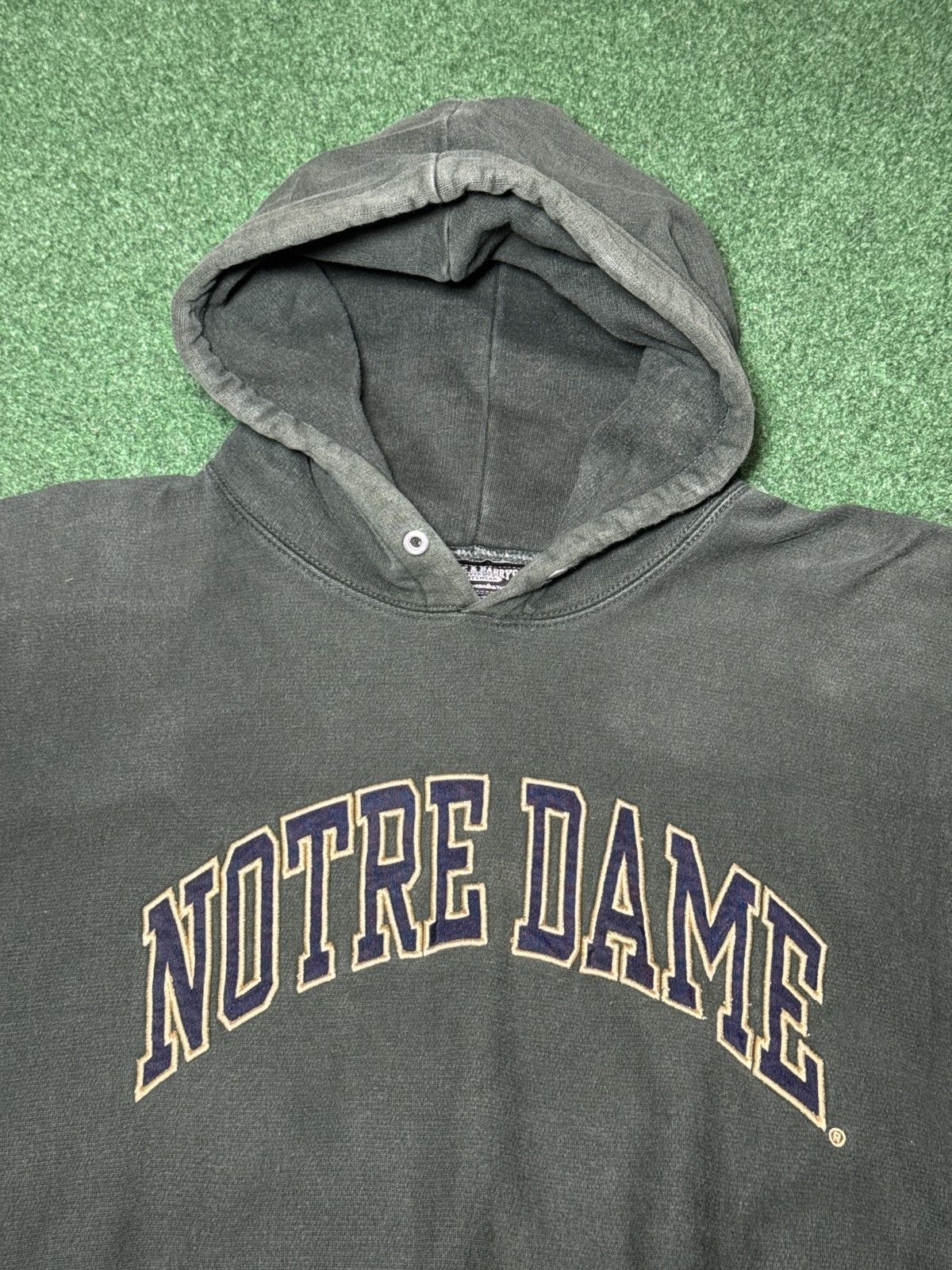 Steve And Barrys Vintage Notre Dame Steve Barry College XL Hoodie Sweatshirt Size US XL / EU 56 / 4 - 2 Thumbnail