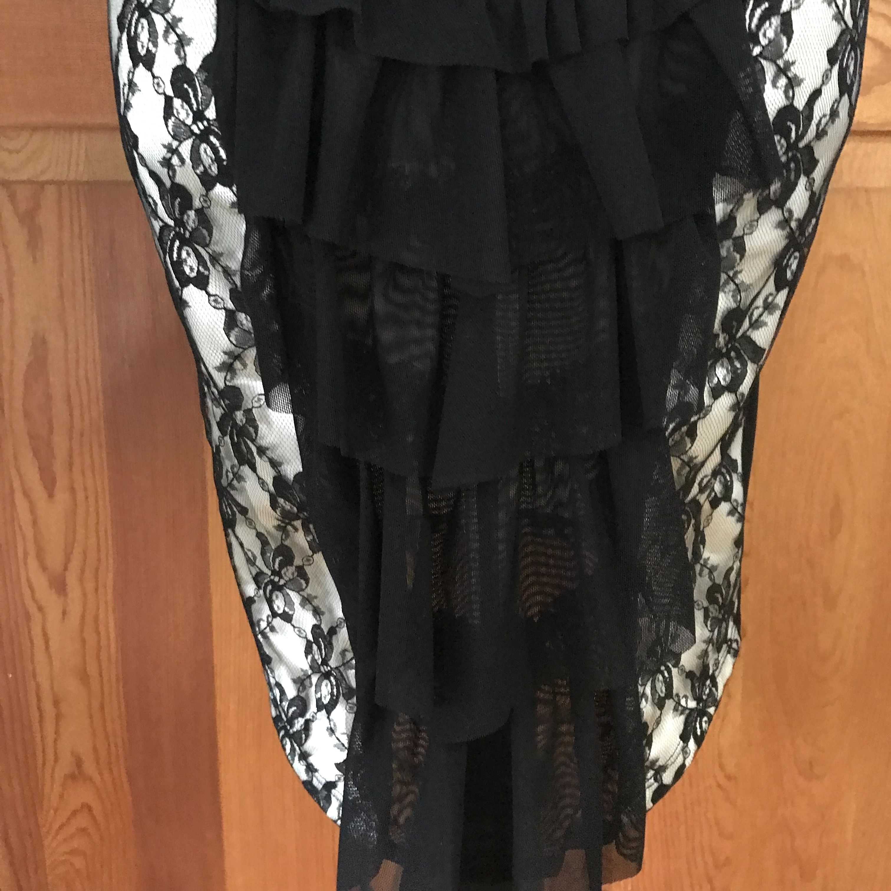 Lip Service Vintage Lip Service Vaudeville Vamps Coquette Ivory Skirt XS Size 25" / US 0 / IT 36 - 7 Thumbnail