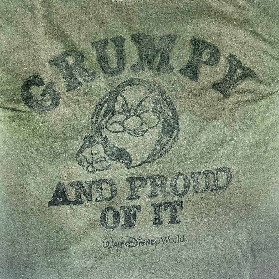 Disney Disney Proud Grumpy Olive T-Shirt Size US M / EU 48-50 / 2 - 3 Thumbnail