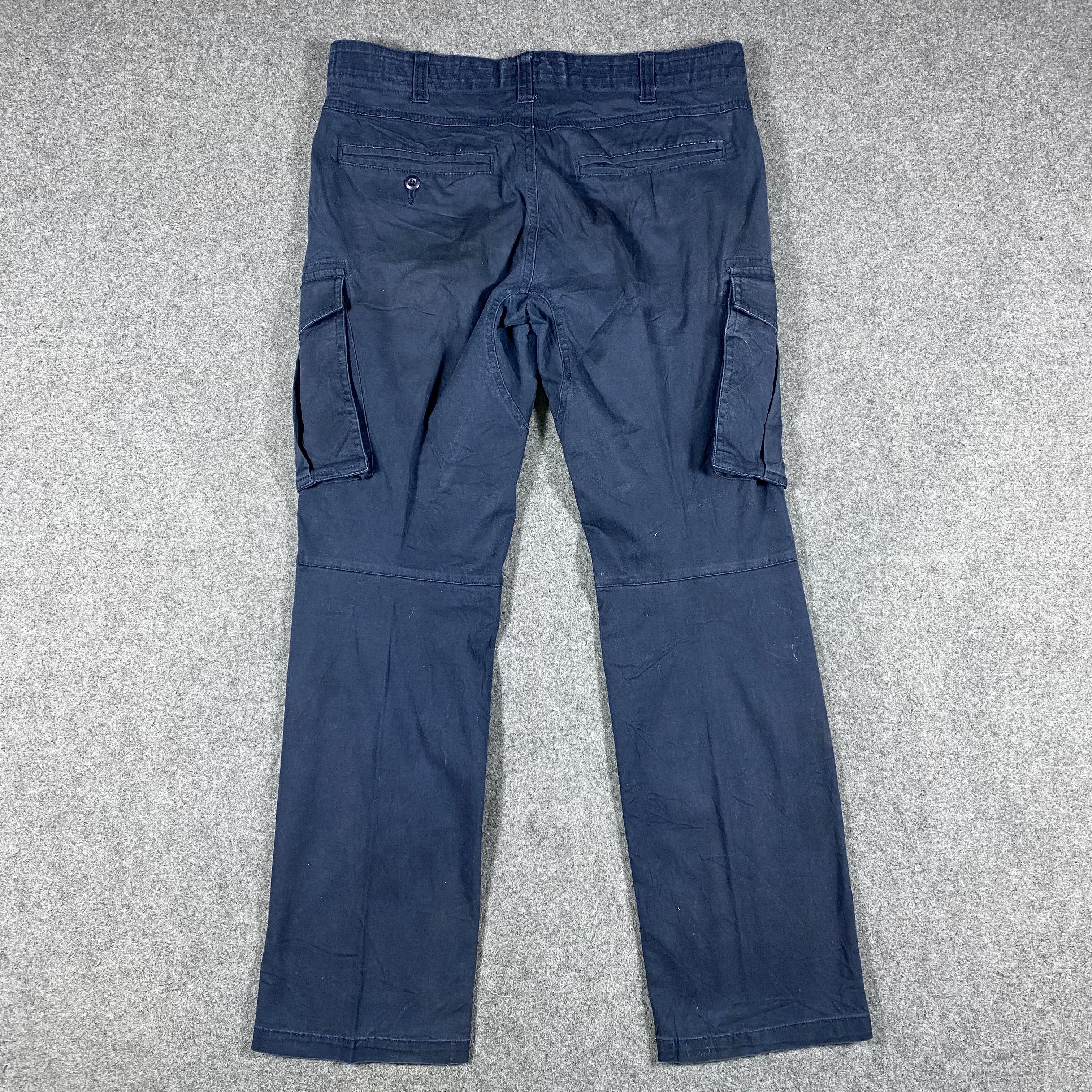 Japanese Brand Geride Faded Multipocket Tactical Cargo Pants Size US 32 / EU 48 - 8 Thumbnail