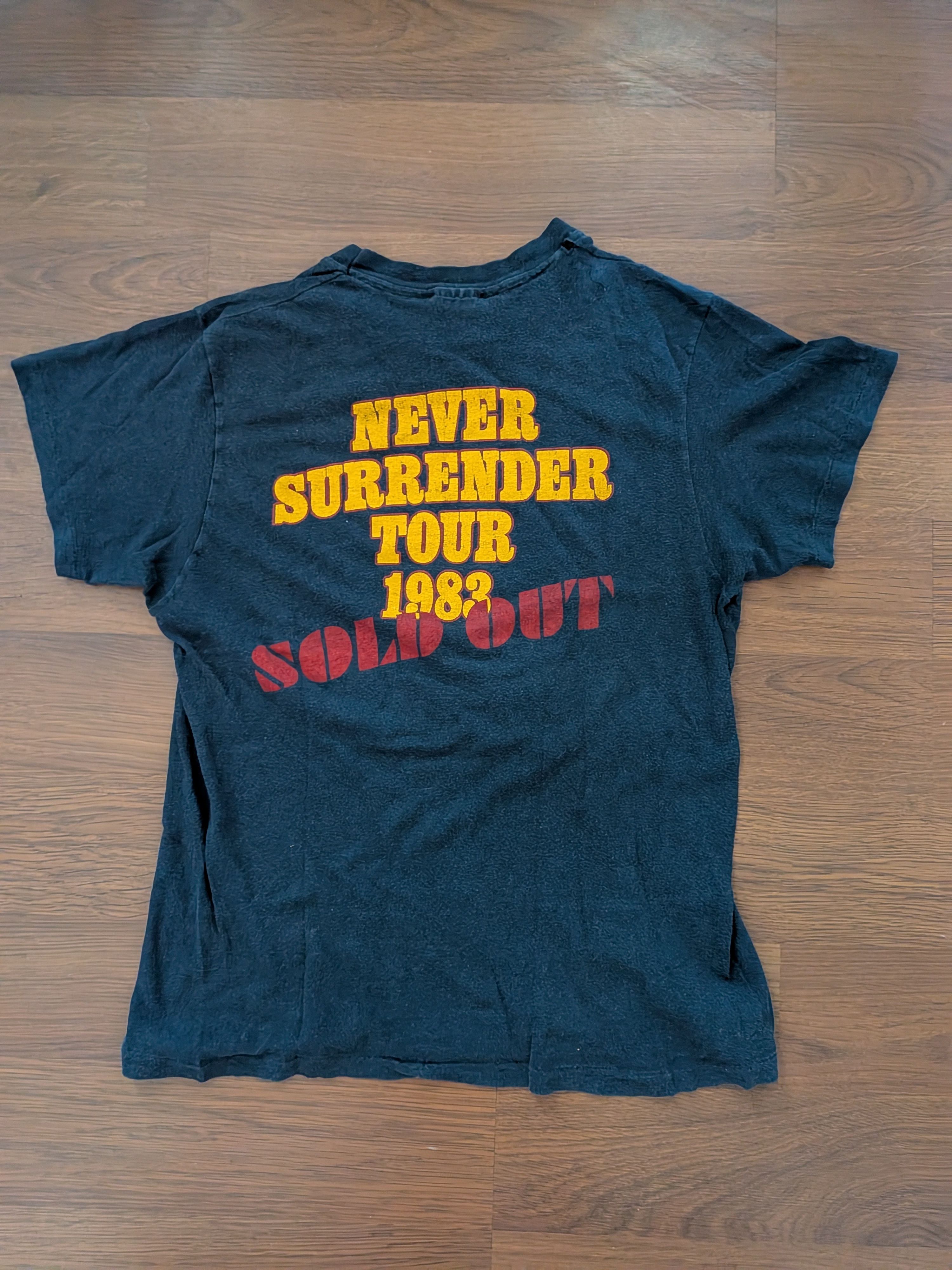 Hanes 1983 Triumph “Never Surrender” Tour Tee — Hanes M Size US M / EU 48-50 / 2 - 6 Thumbnail