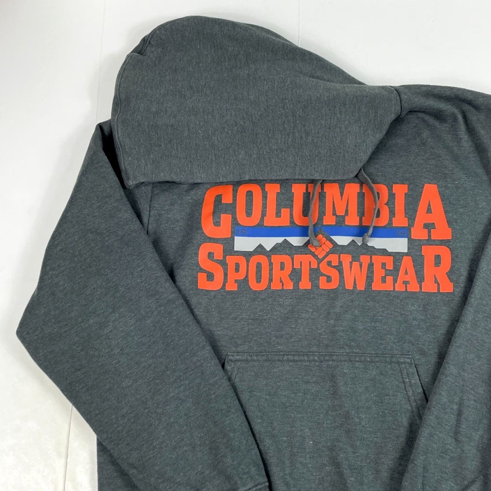 Vintage Columbia Hoodie Mens M Gray Medium Long Sleeve Pullover Lined Hiking Ski Outdoors Size US M / EU 48-50 / 2 - 2 Thumbnail
