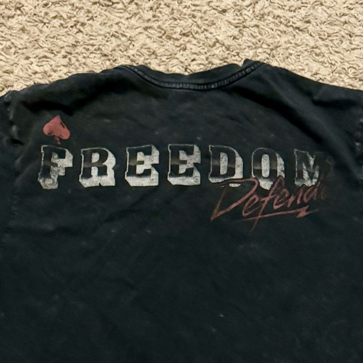 Affliction × Vintage VINTAGE AFFLICTION FREEDOM DEFENDER TEE! Size US M / EU 48-50 / 2 - 6 Thumbnail