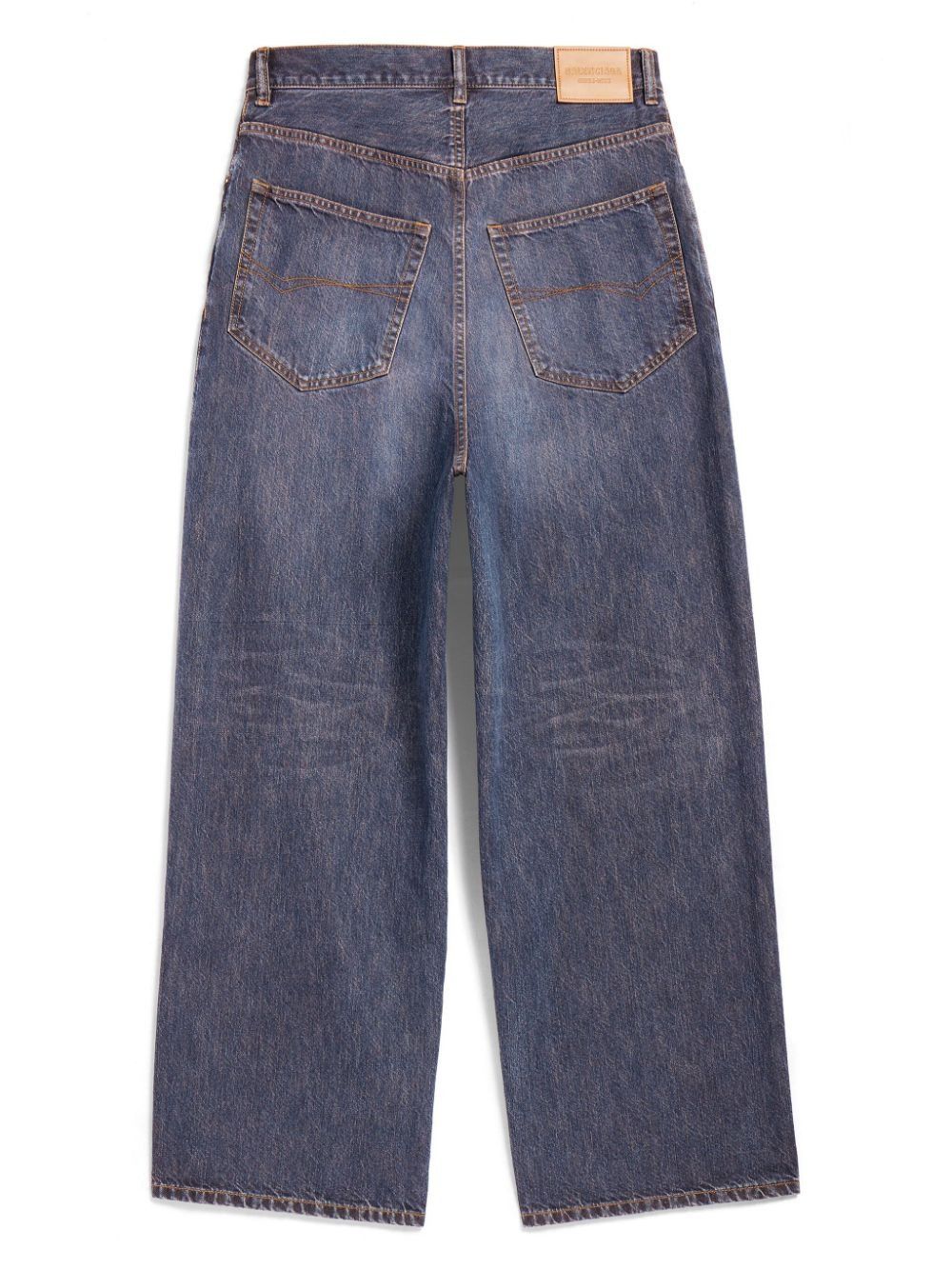 Balenciaga o1in1g0925 Baggy Pants in Blue Size US 32 / EU 48 - 5 Thumbnail