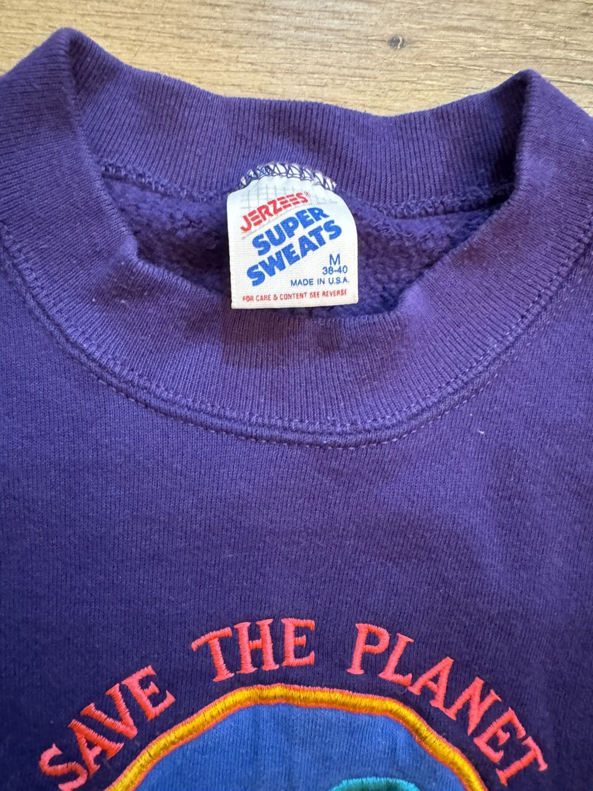 Hard Rock Cafe × Jerzees × Vintage Vintage Hard Rock Honolulu Crew Neck Embroidered Sweatshirt Size US M / EU 48-50 / 2 - 7 Thumbnail