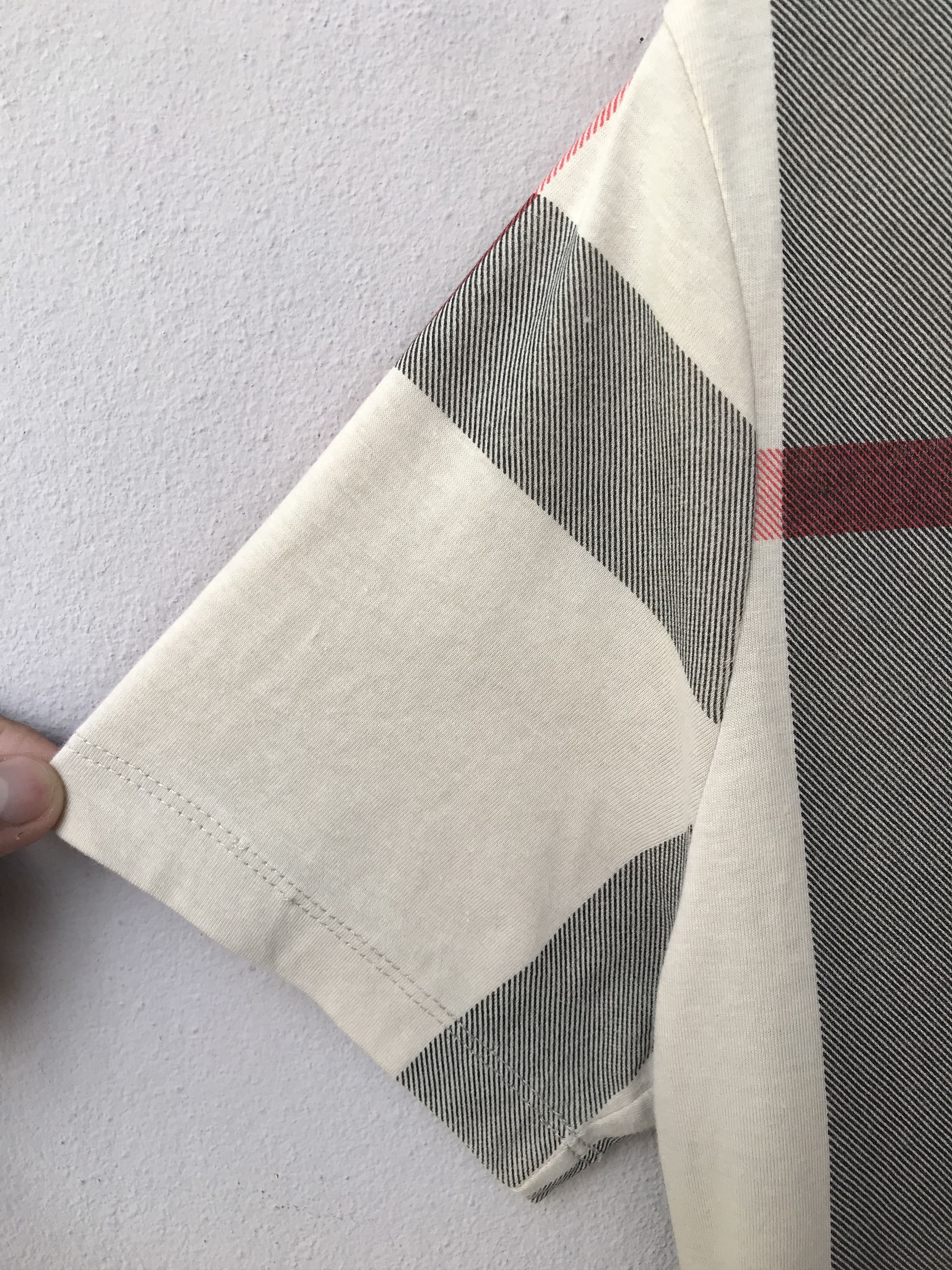 Burberry Vintage Burberry Nova Check Checkered Polo Tee Size XL / US 12-14 / IT 48-50 - 4 Thumbnail