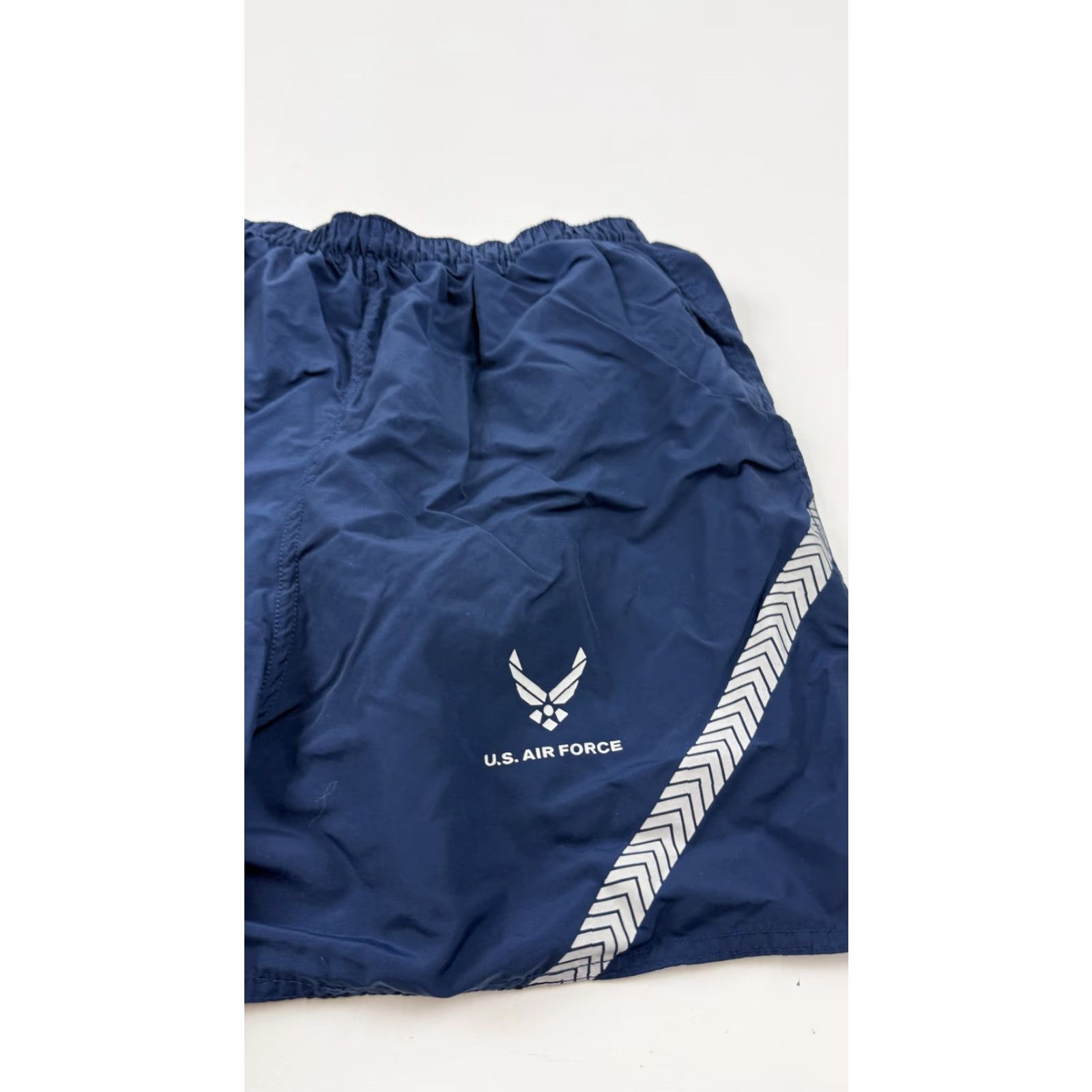 Vintage U.S. Air Force Shorts Mens Medium Blue PTU Running Reflective Lined Athletic Size US 31 - 2 Thumbnail