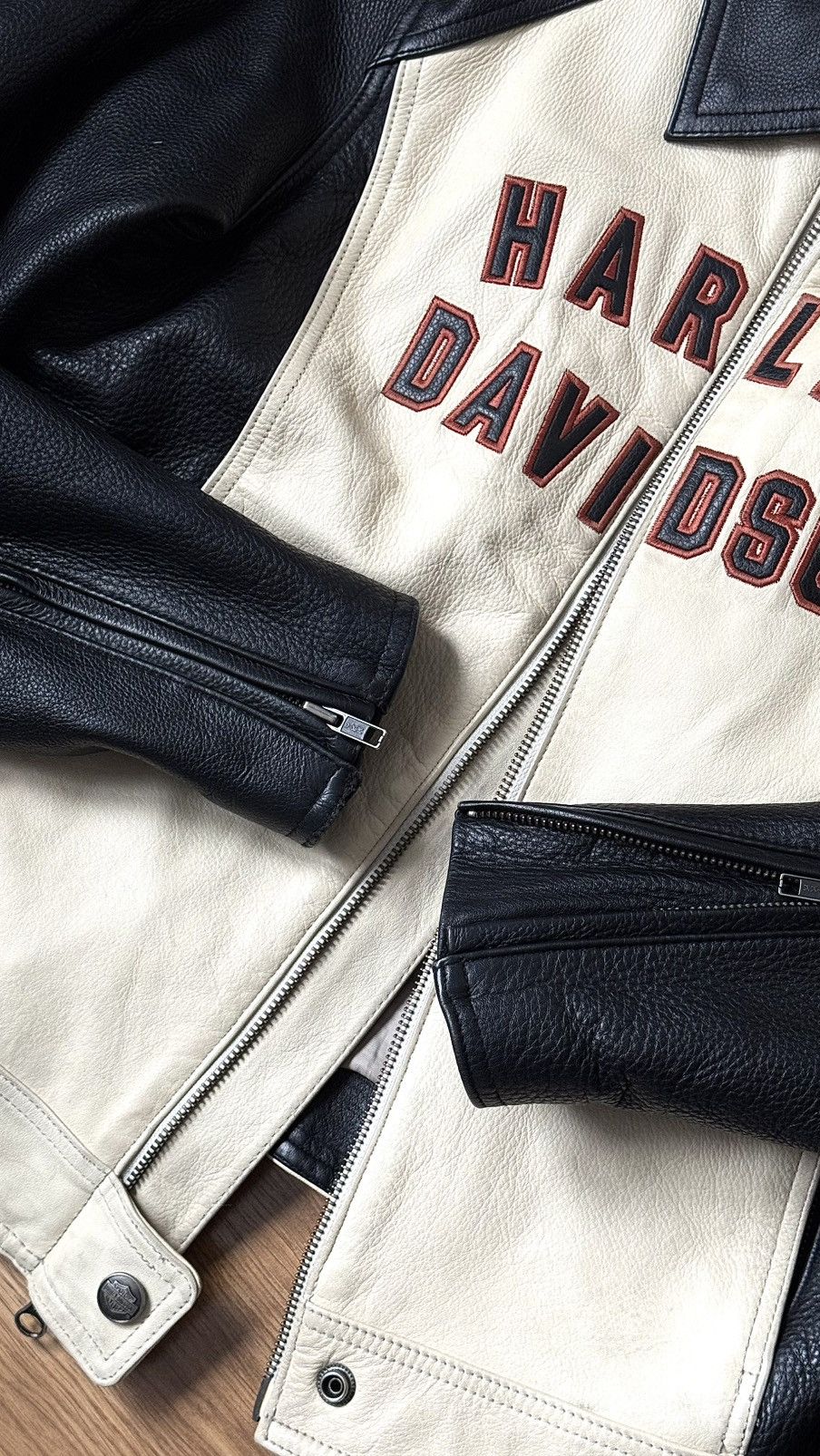 HARLEY-DAVIDSON VINTAGE LEATHER JACKET