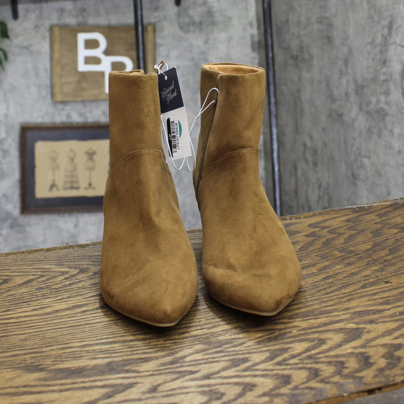 Other Nwt Universal Thread Frances Ankle Boots 88744366 Brown 8m Size US 8 / IT 38 - 3 Thumbnail