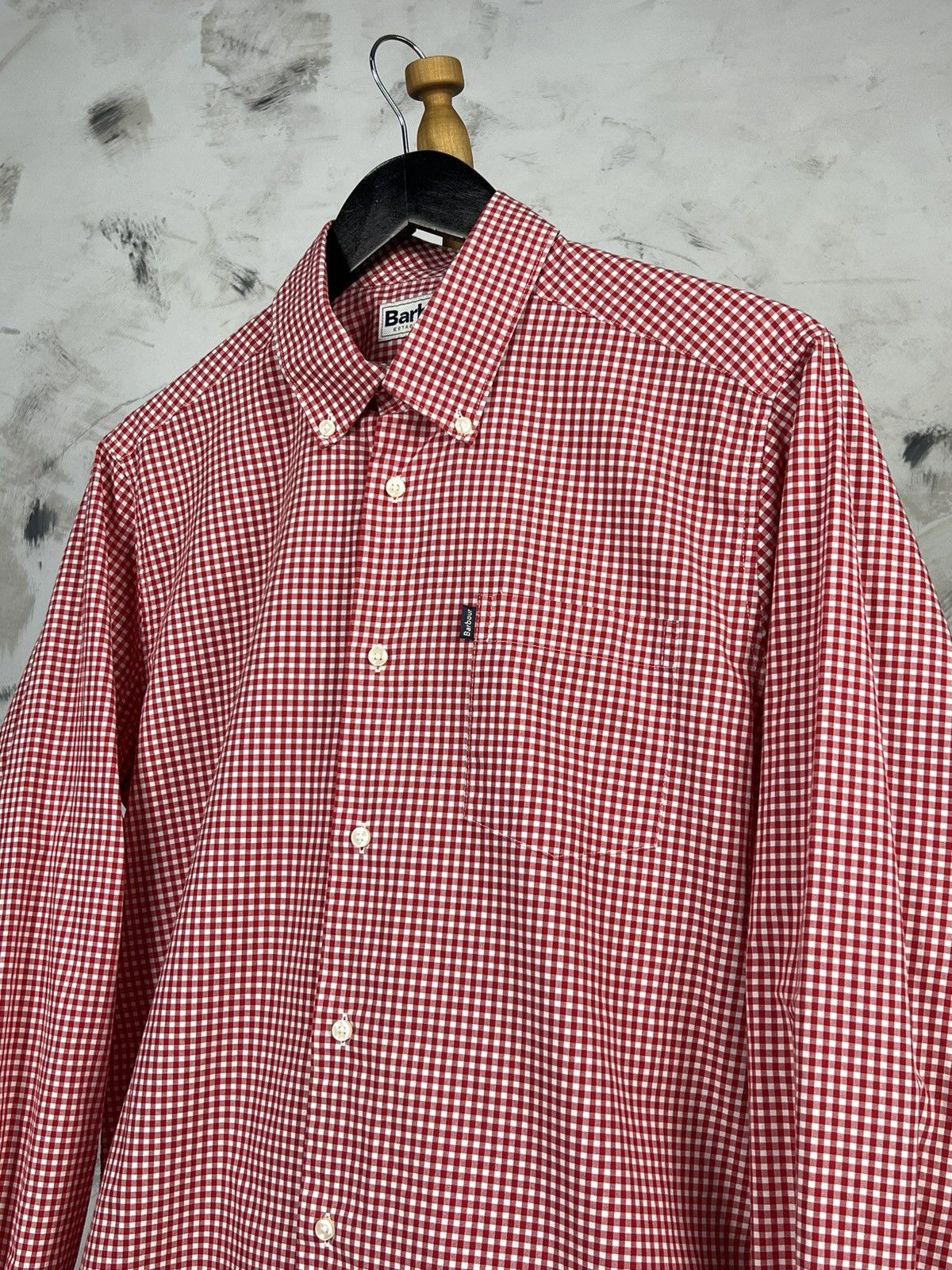 Barbour Barbour Gingham Button Up Shirt Size S - M Size US S / EU 44-46 / 1 - 2 Thumbnail