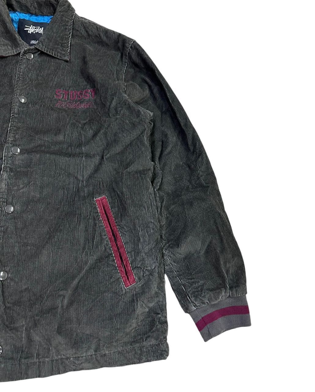 Stussy Vintage stussy Corduroy coach Varsity Size US L / EU 52-54 / 3 - 3 Thumbnail