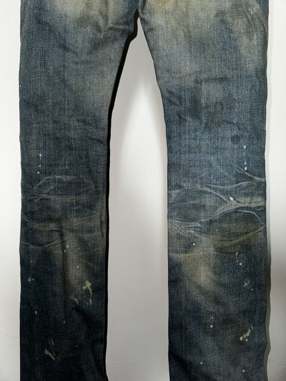 Leather Waist Distressed Pink Pocket, view 5
