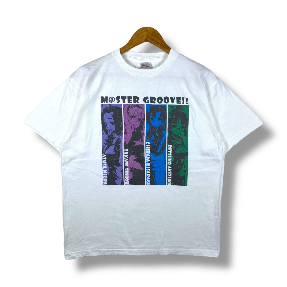 Anime The Idolmaster MASTER GROOVE Video Game Series Tee Shirt Size US XL / EU 56 / 4 - 1 Thumbnail