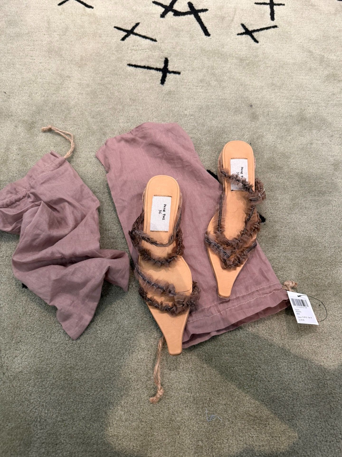 Comme des Garcons Lace Sandals Size 36 Size US 5 / IT 35 - 1 Thumbnail