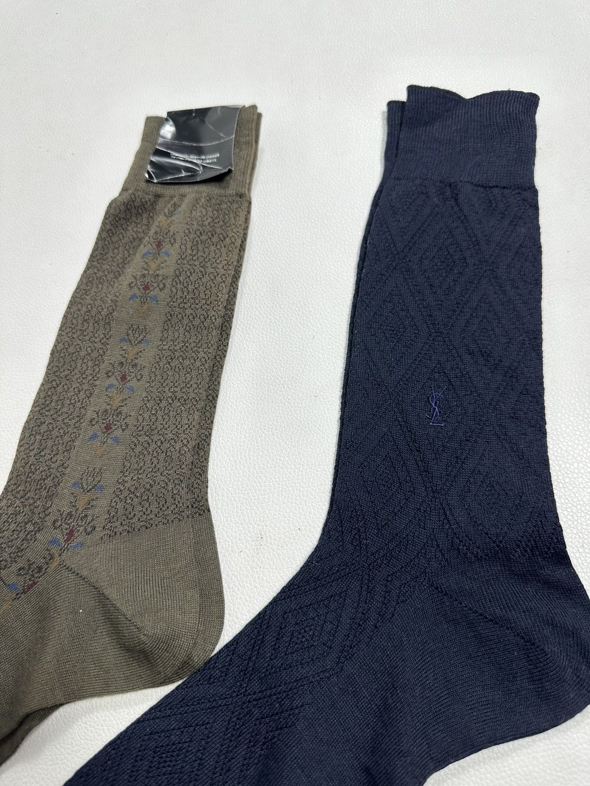 Celine × Designer Bundle 2 Pair Socks Celine And Yves Saint Laurent Size ONE SIZE - 8 Thumbnail